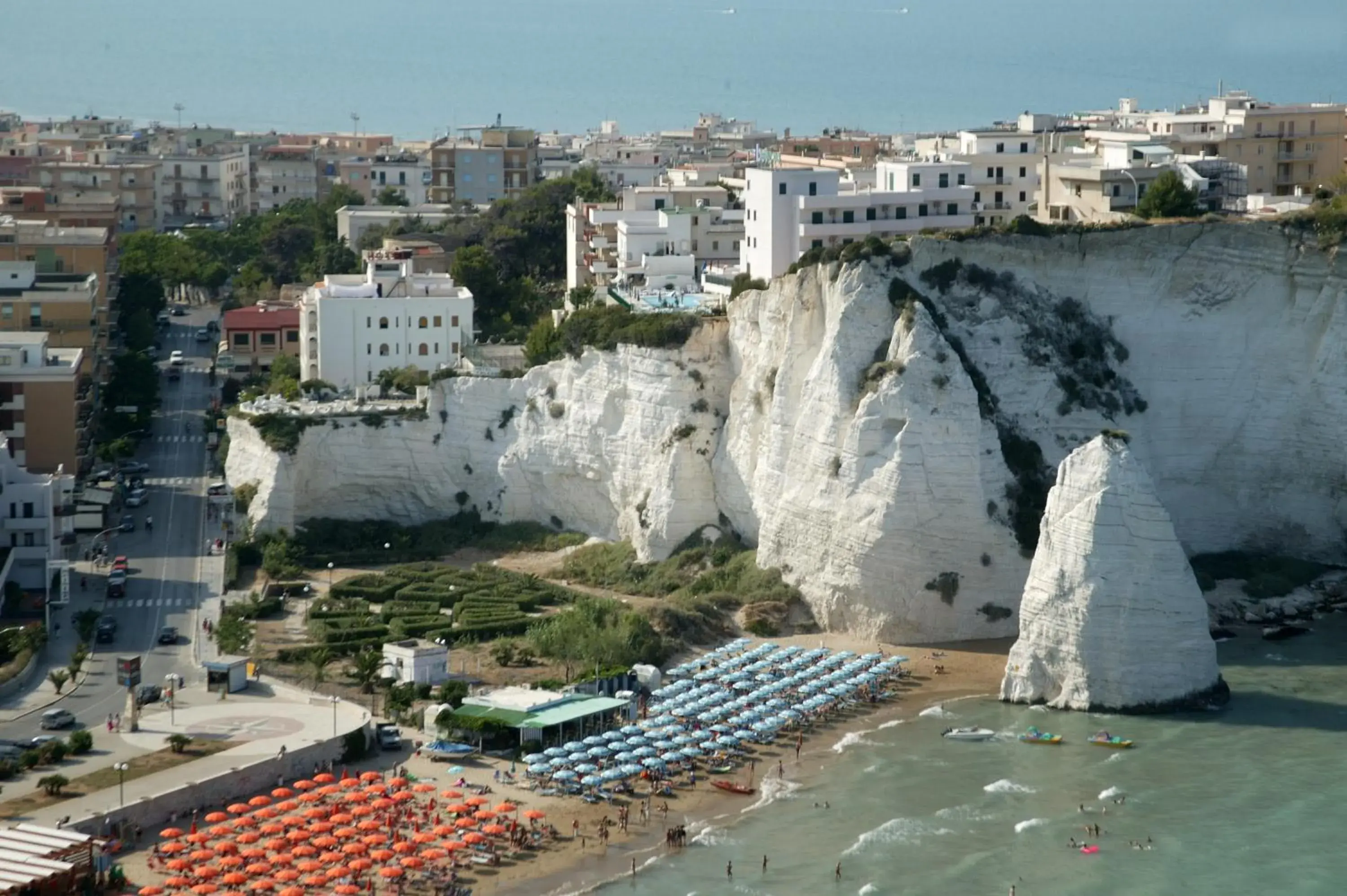 Bird's eye view, Bird's-eye View in Hotel Falcone