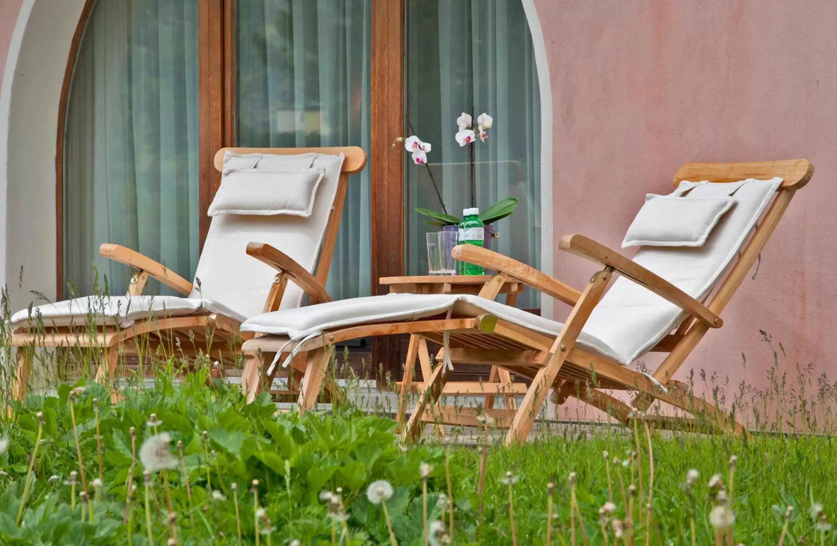 Garden in Hotel Rosatsch