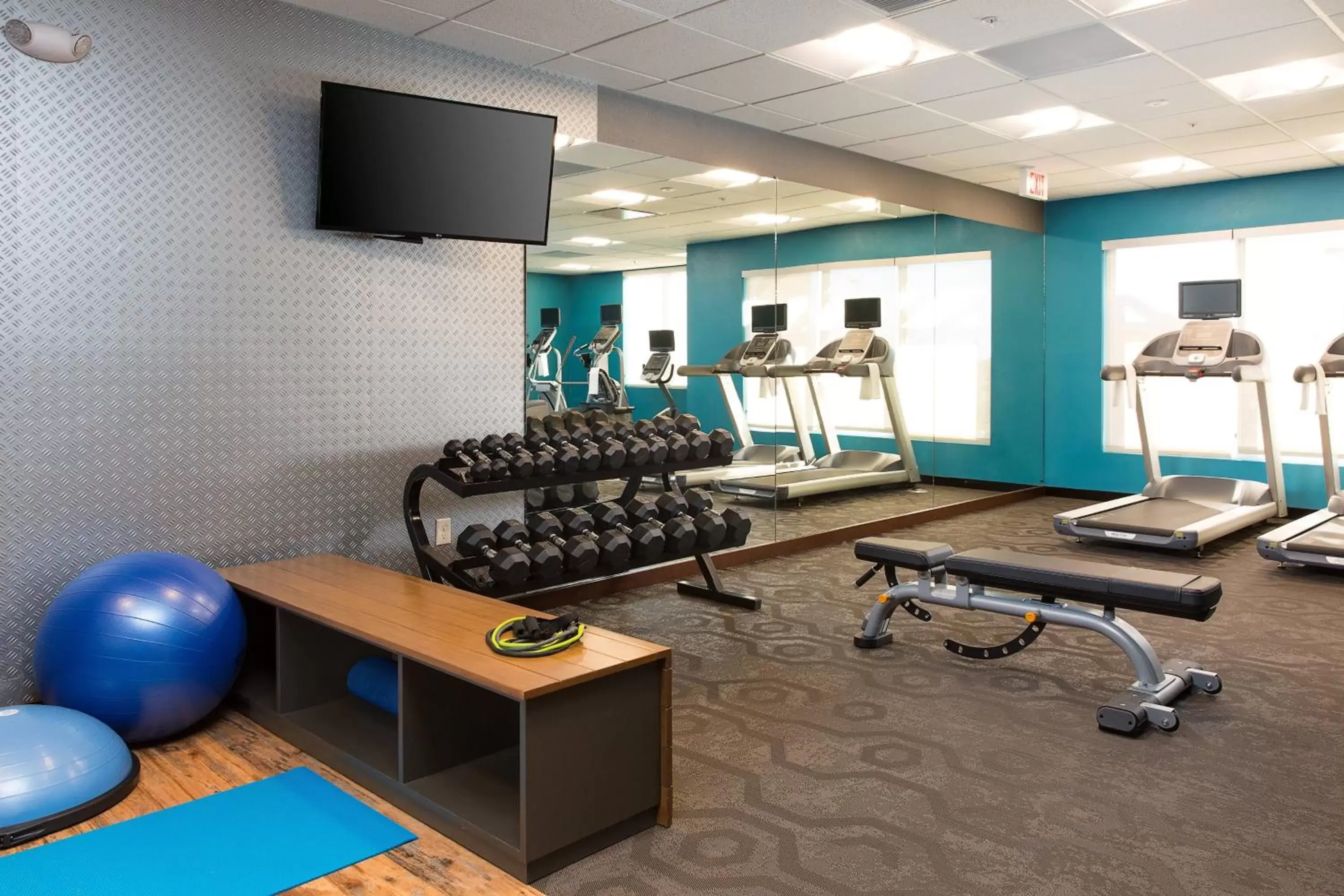 Fitness centre/facilities, Fitness Center/Facilities in Fairfield Inn & Suites by Marriott Sacramento Folsom