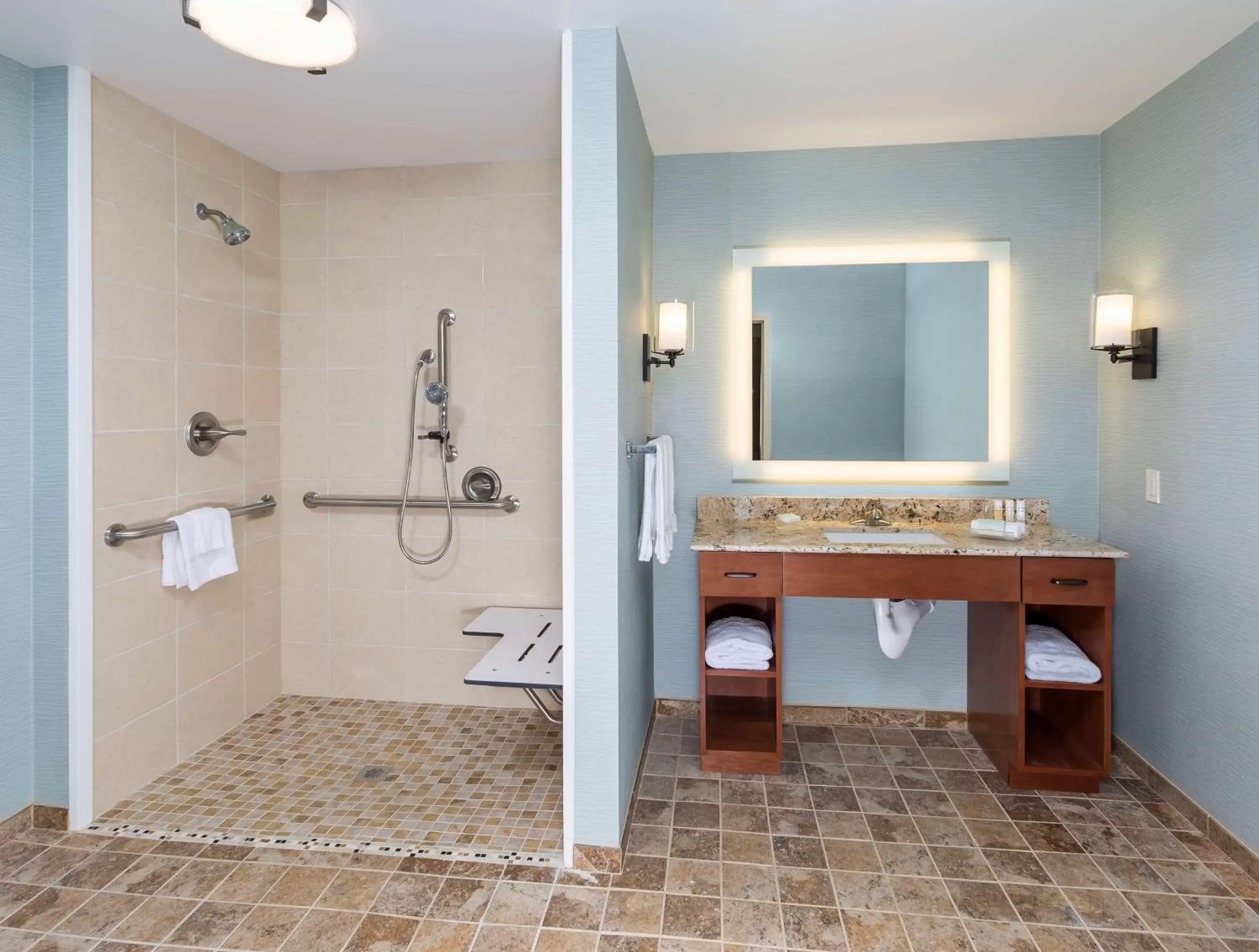 Bathroom in Homewood Suites by Hilton San Bernardino