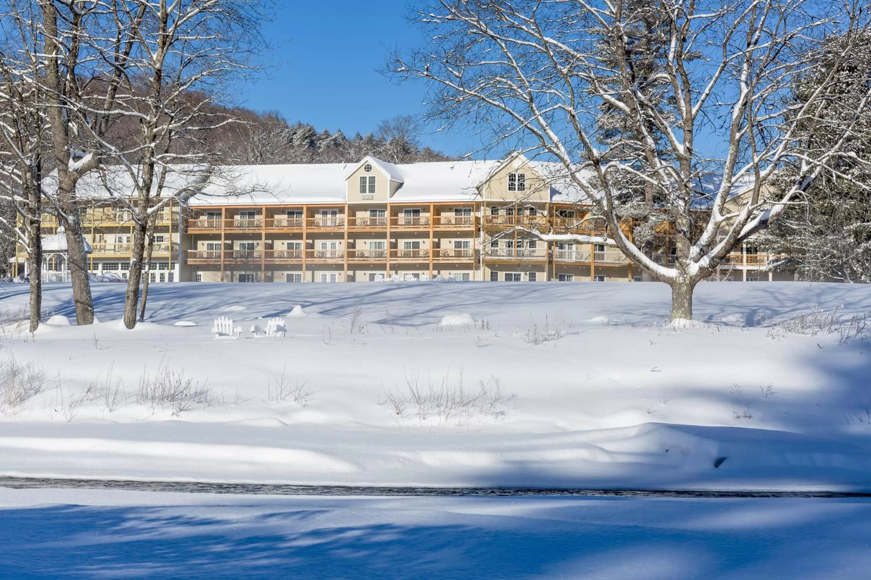 Property building in On the River Inn