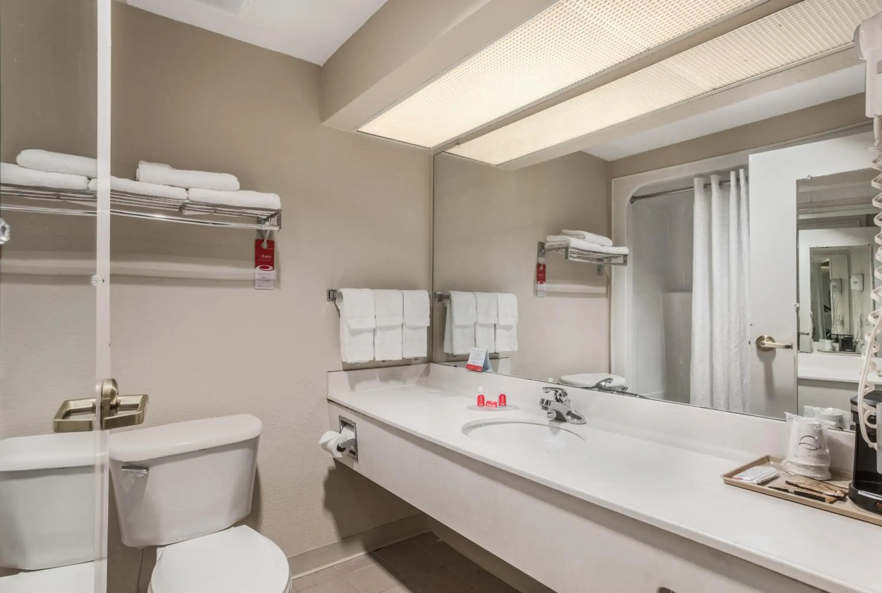 Bathroom in Econo Lodge Inn & Suites Marietta