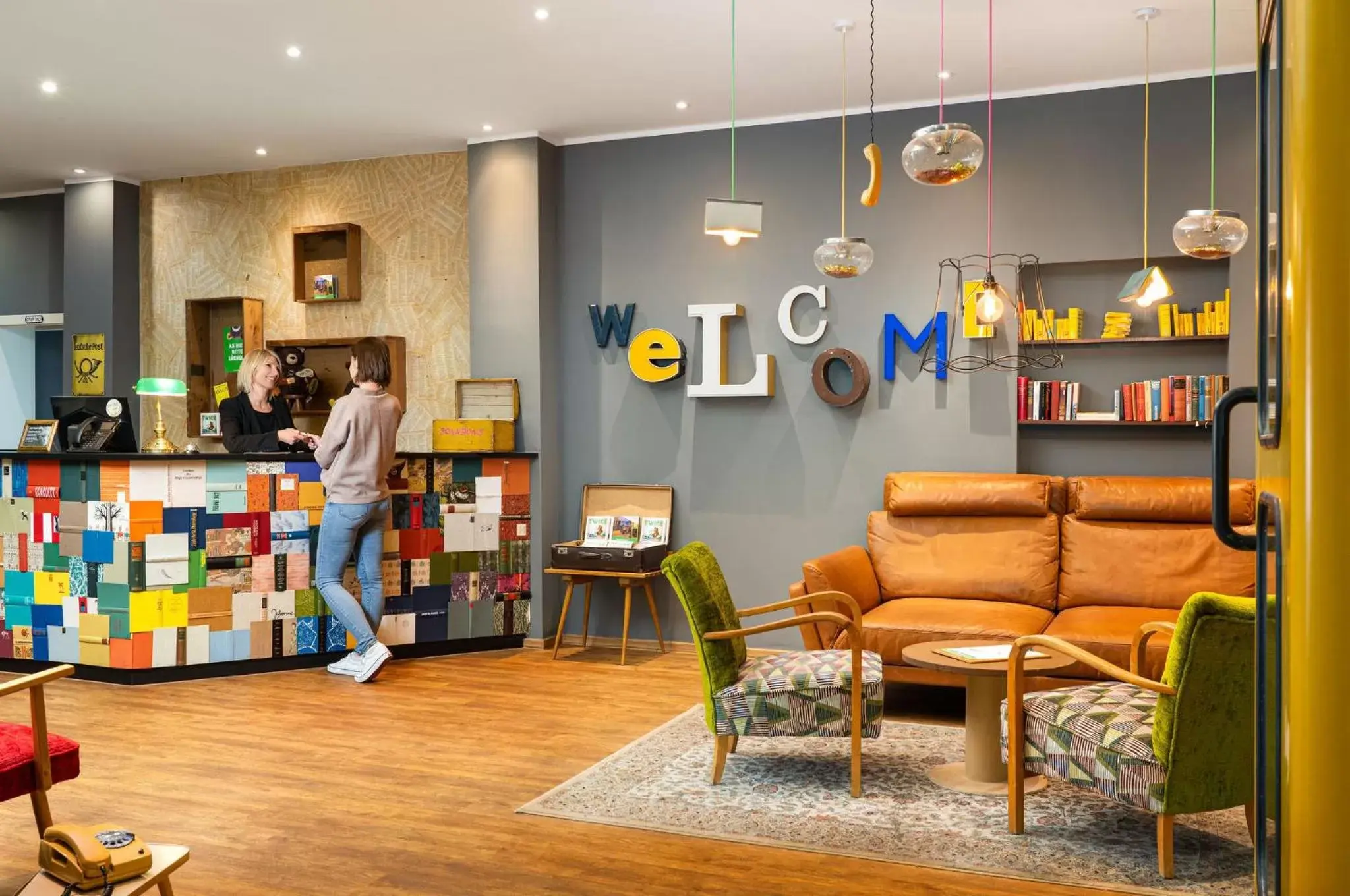 Lobby or reception in tinyTwice Hotel Bonn Lobby or reception in tinyTwice Hotel Bonn