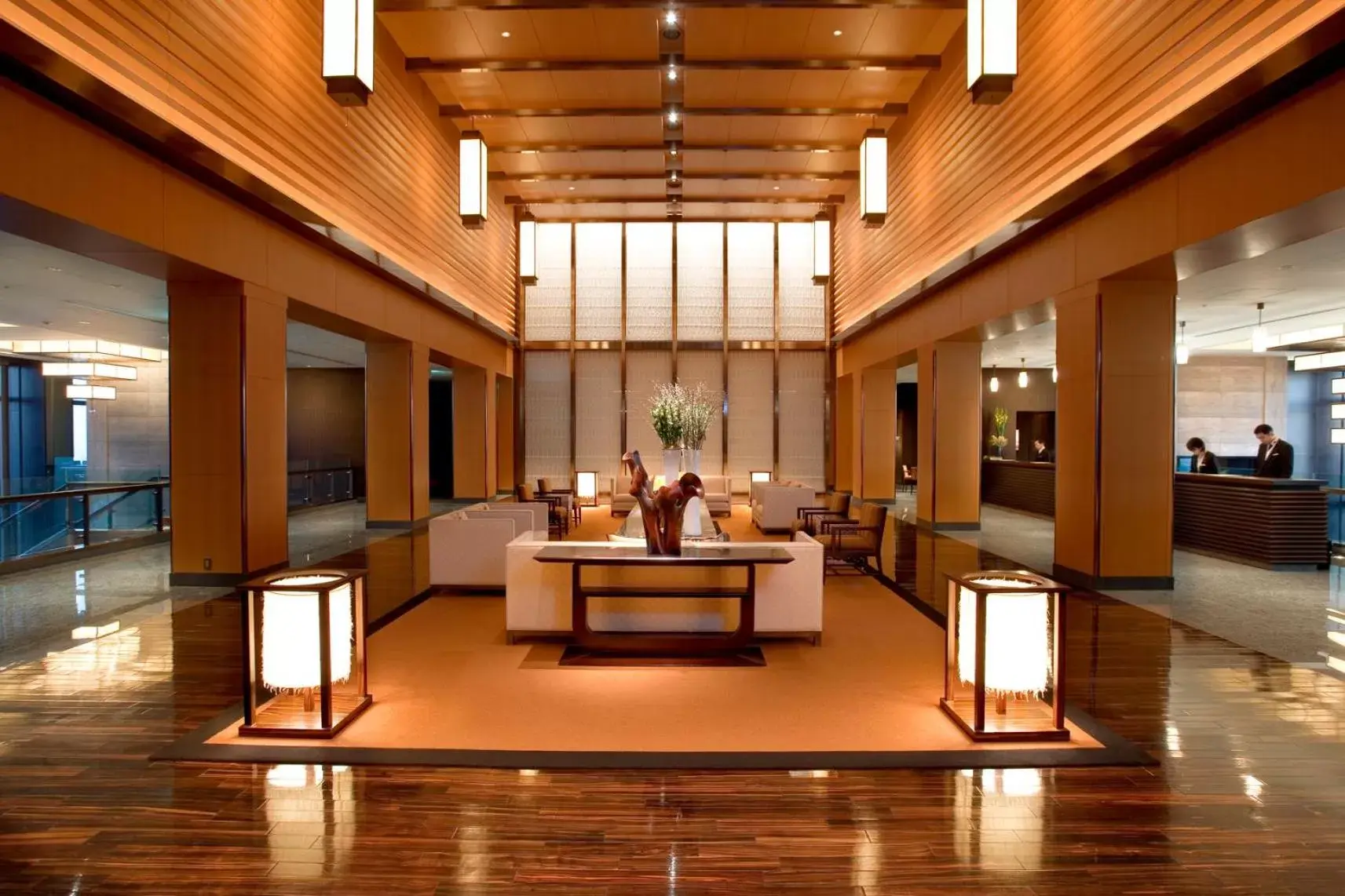 Lobby or reception in Mandarin Oriental, Tokyo