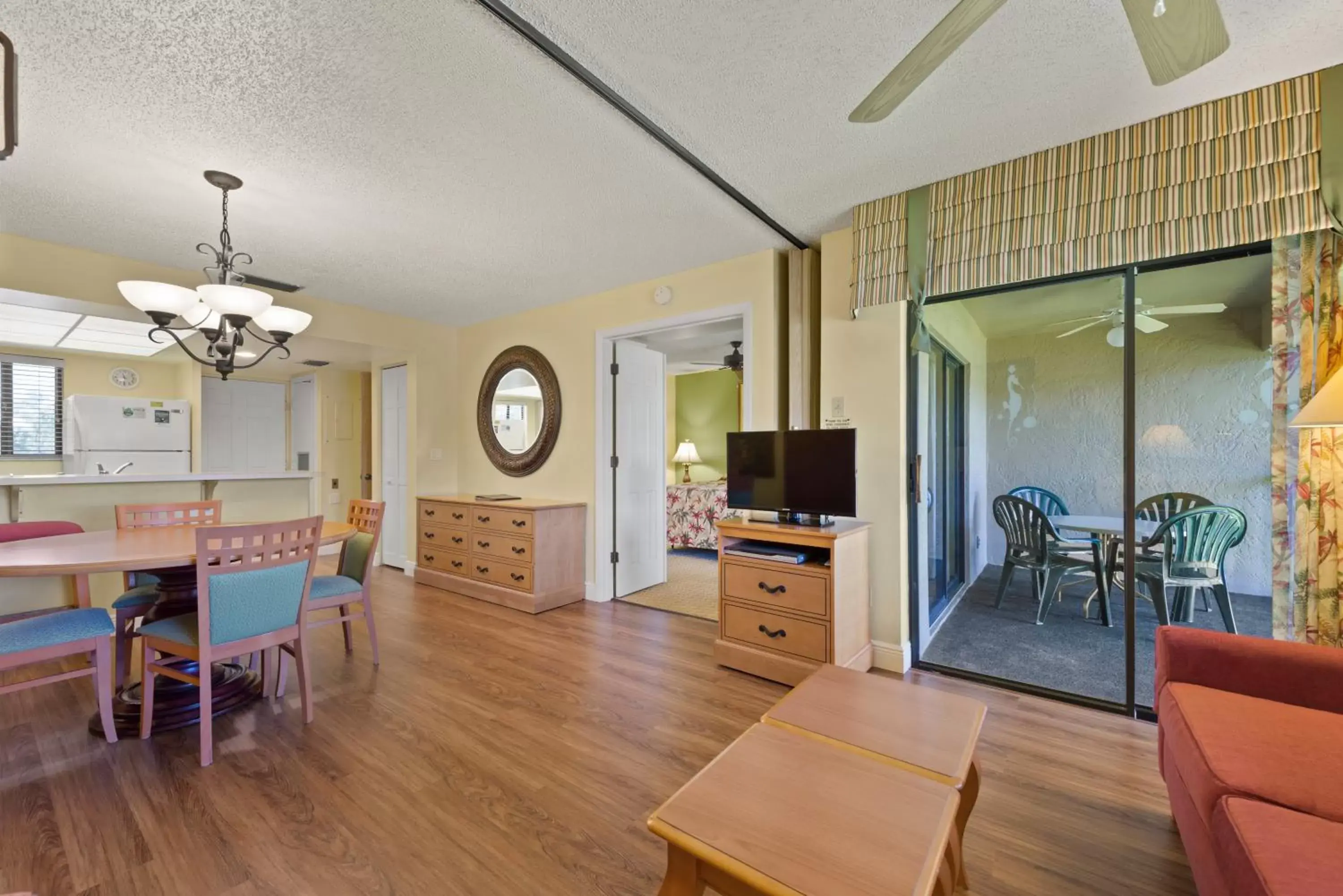 Living room, Dining Area in Lehigh Resort Club, a VRI resort