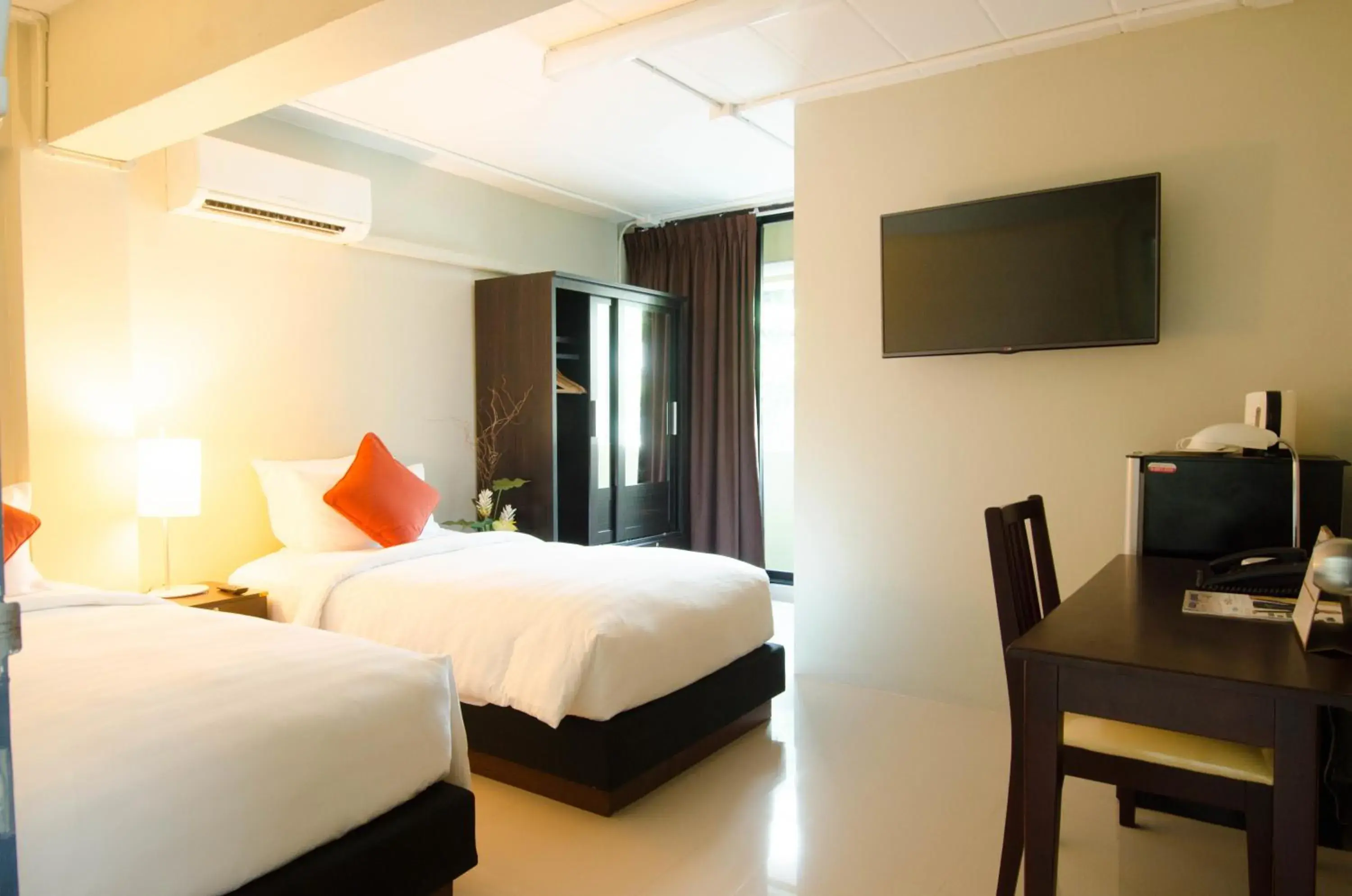 Bedroom, Bed in Annex Lumpini Bangkok