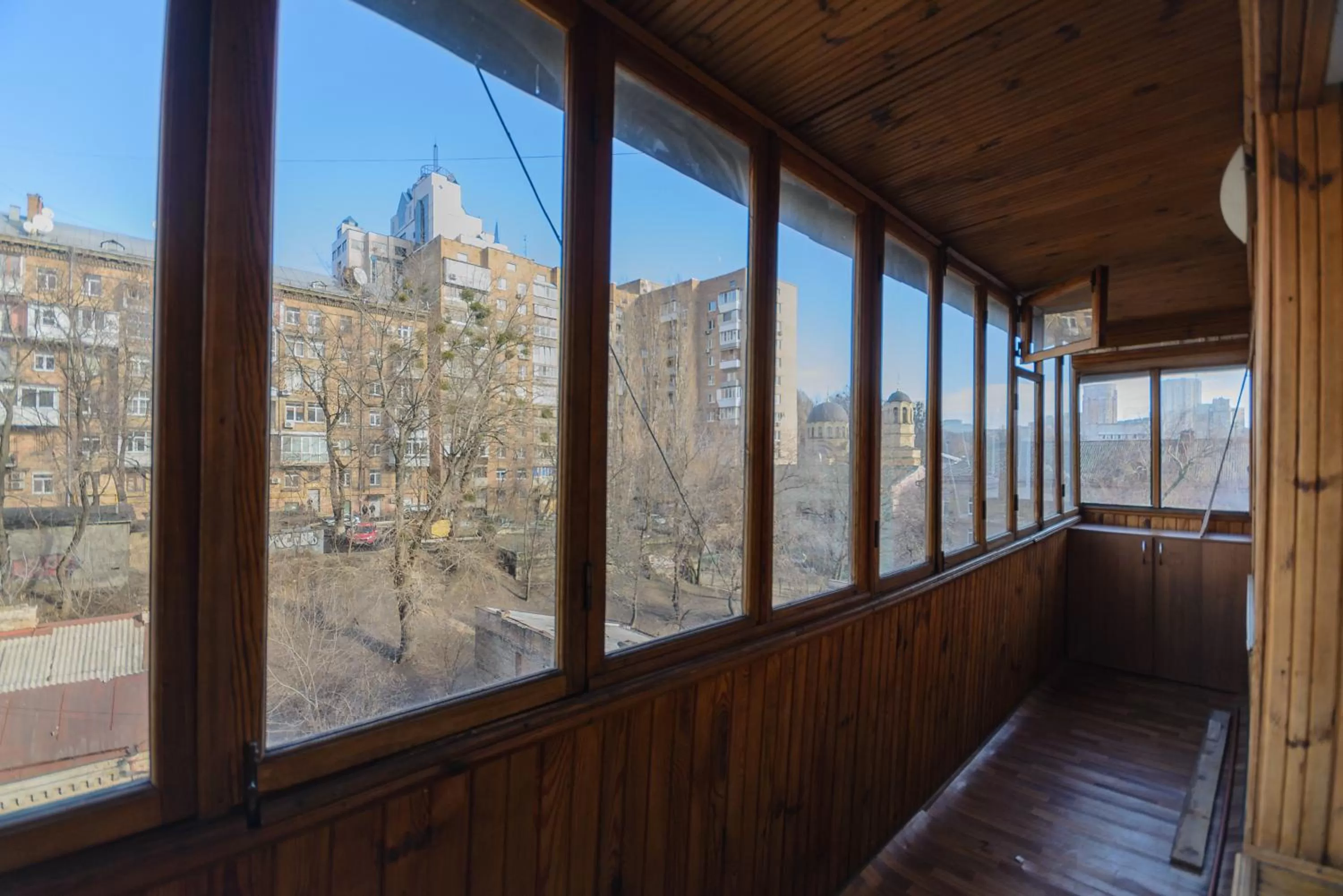 Balcony/Terrace, Winter in Partner Guest House