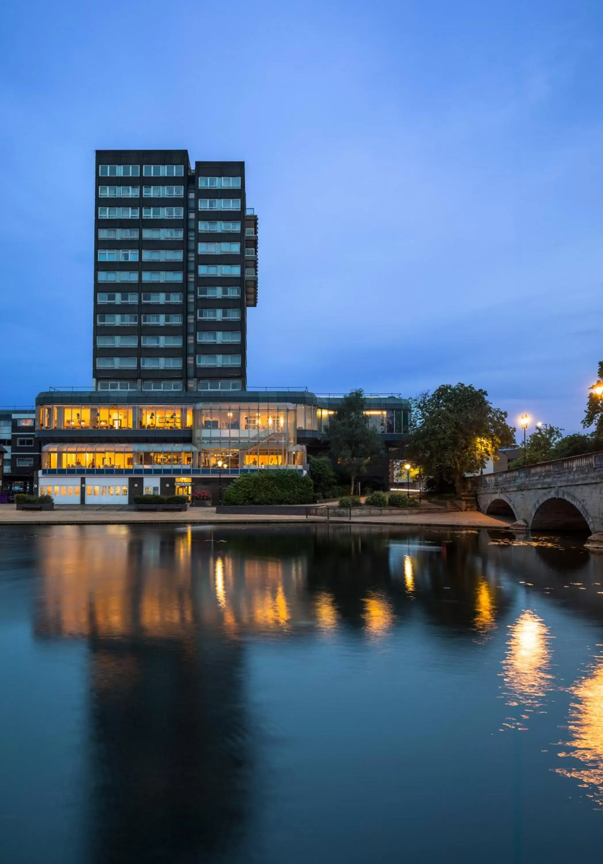 Property building in Mercure Bedford Centre Hotel