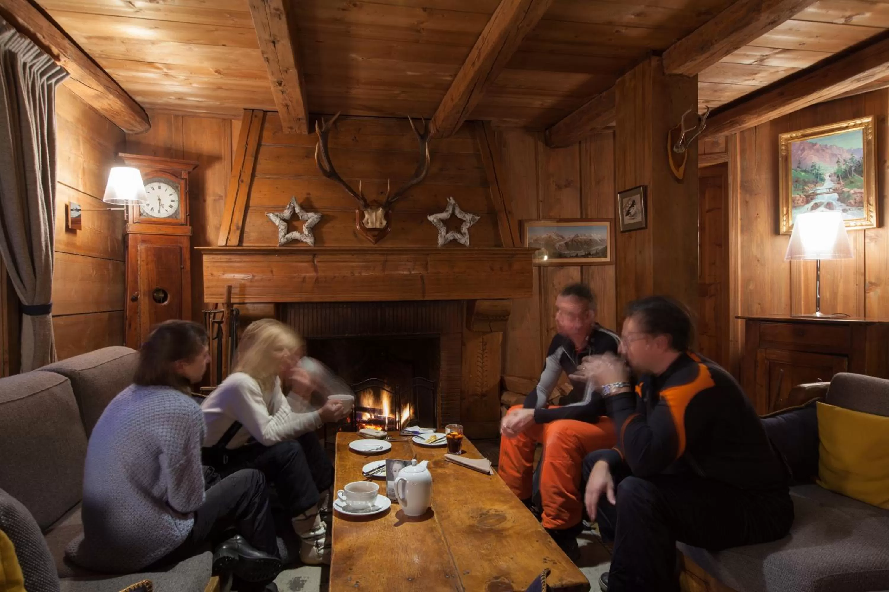 Living room in Au Coin Du Feu