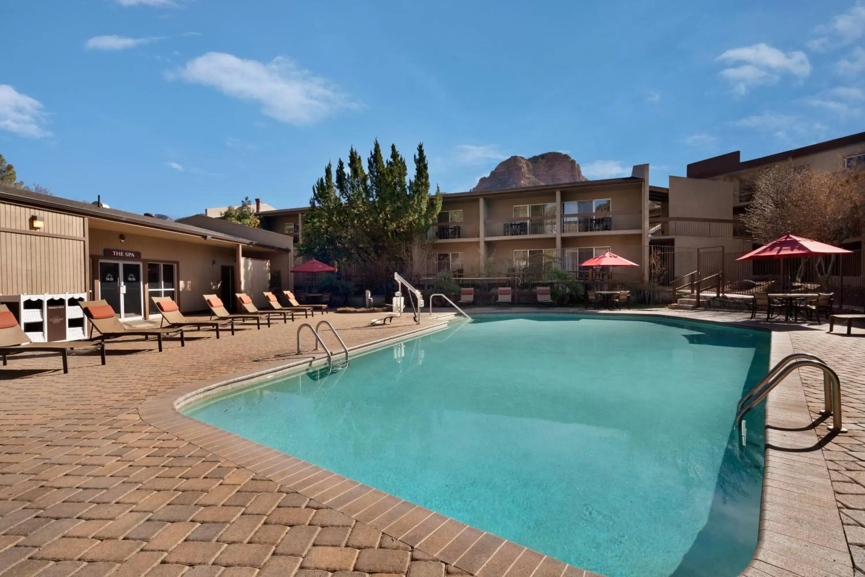 Swimming pool in Outbound Sedona Swimming pool in Outbound Sedona