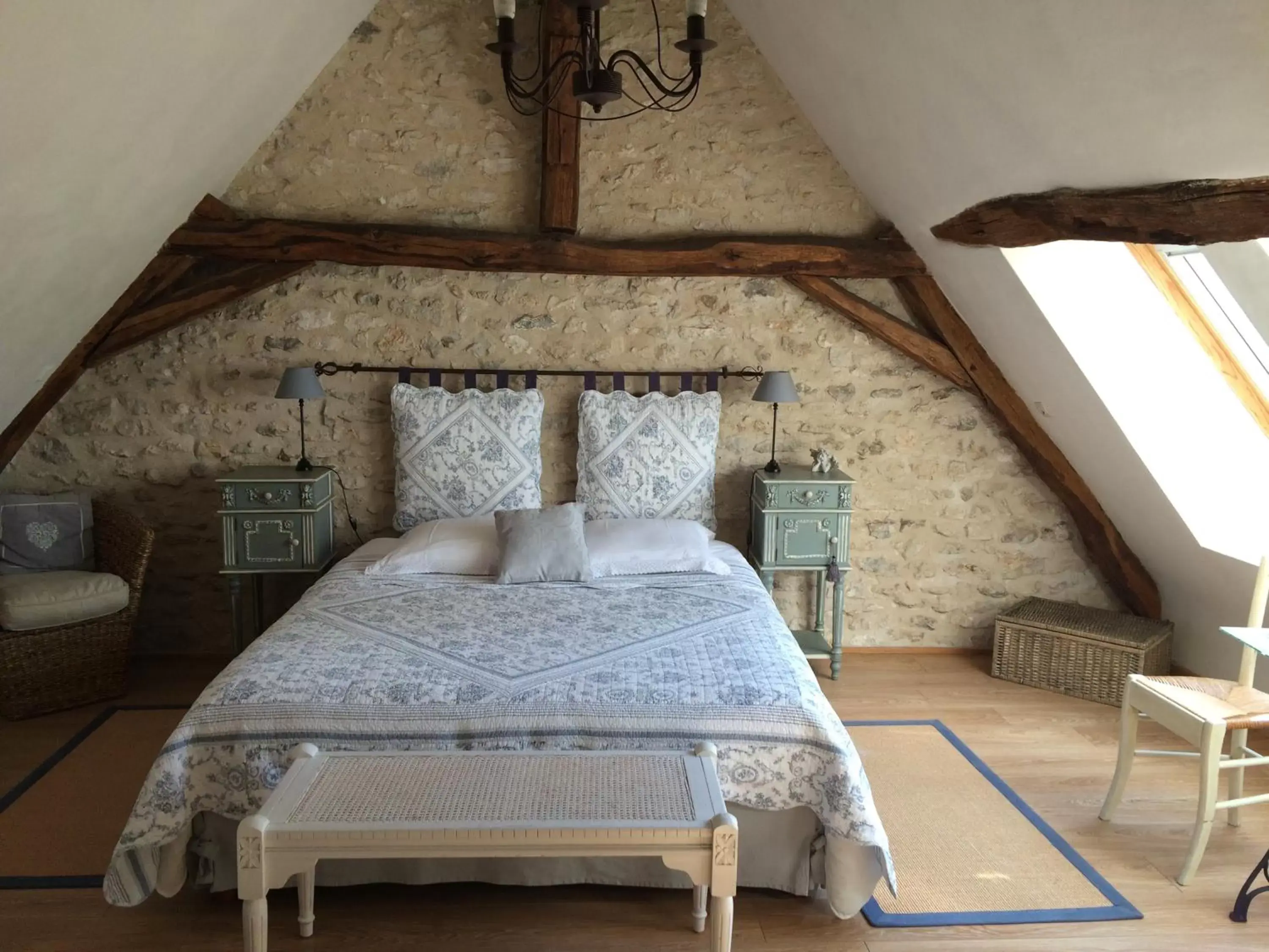 Photo of the whole room, Bed in La Bihourderie