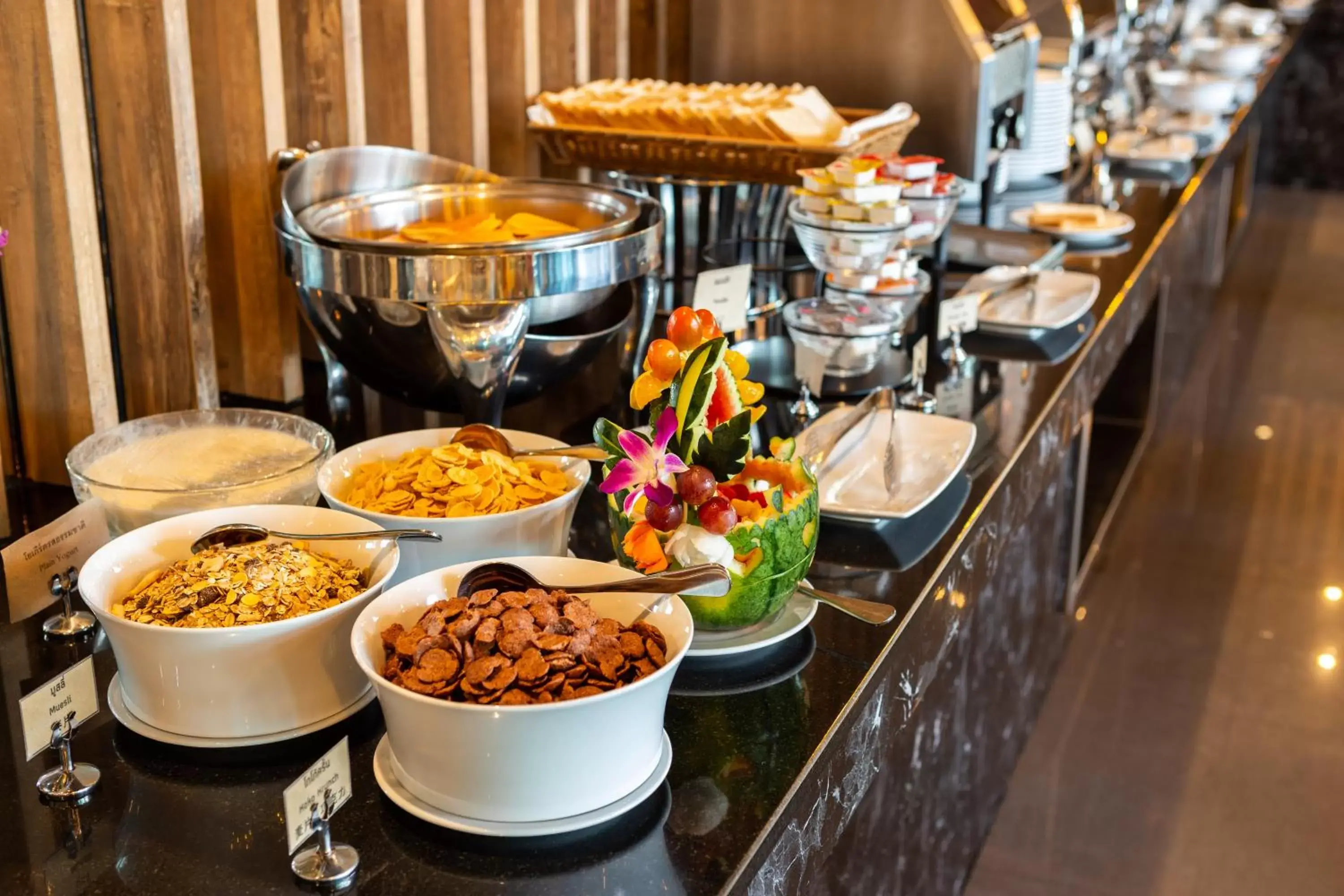 Buffet breakfast in NAP KRABI HOTEL - SHA Extra Plus