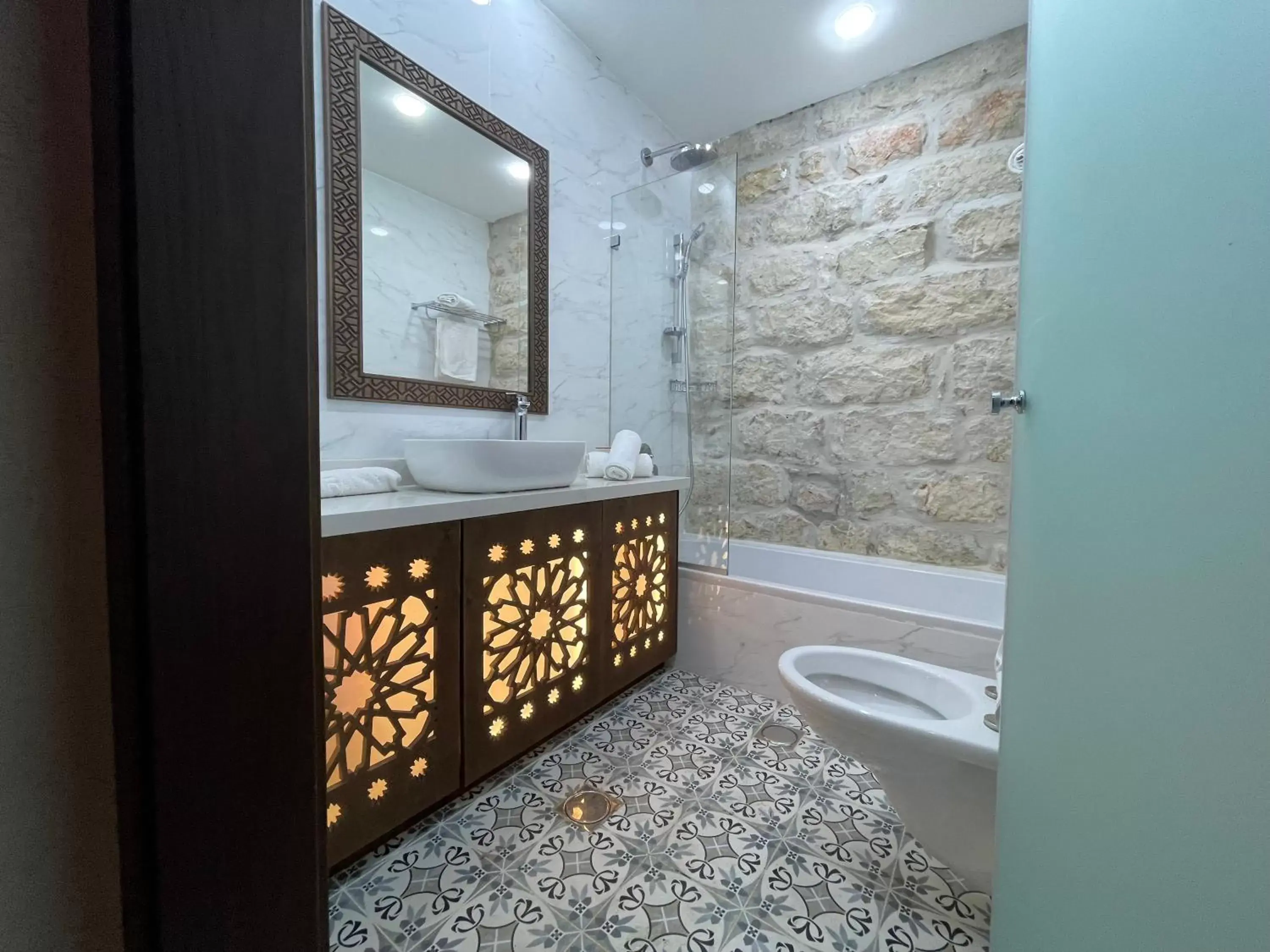 Bathroom in Jerusalem Hotel