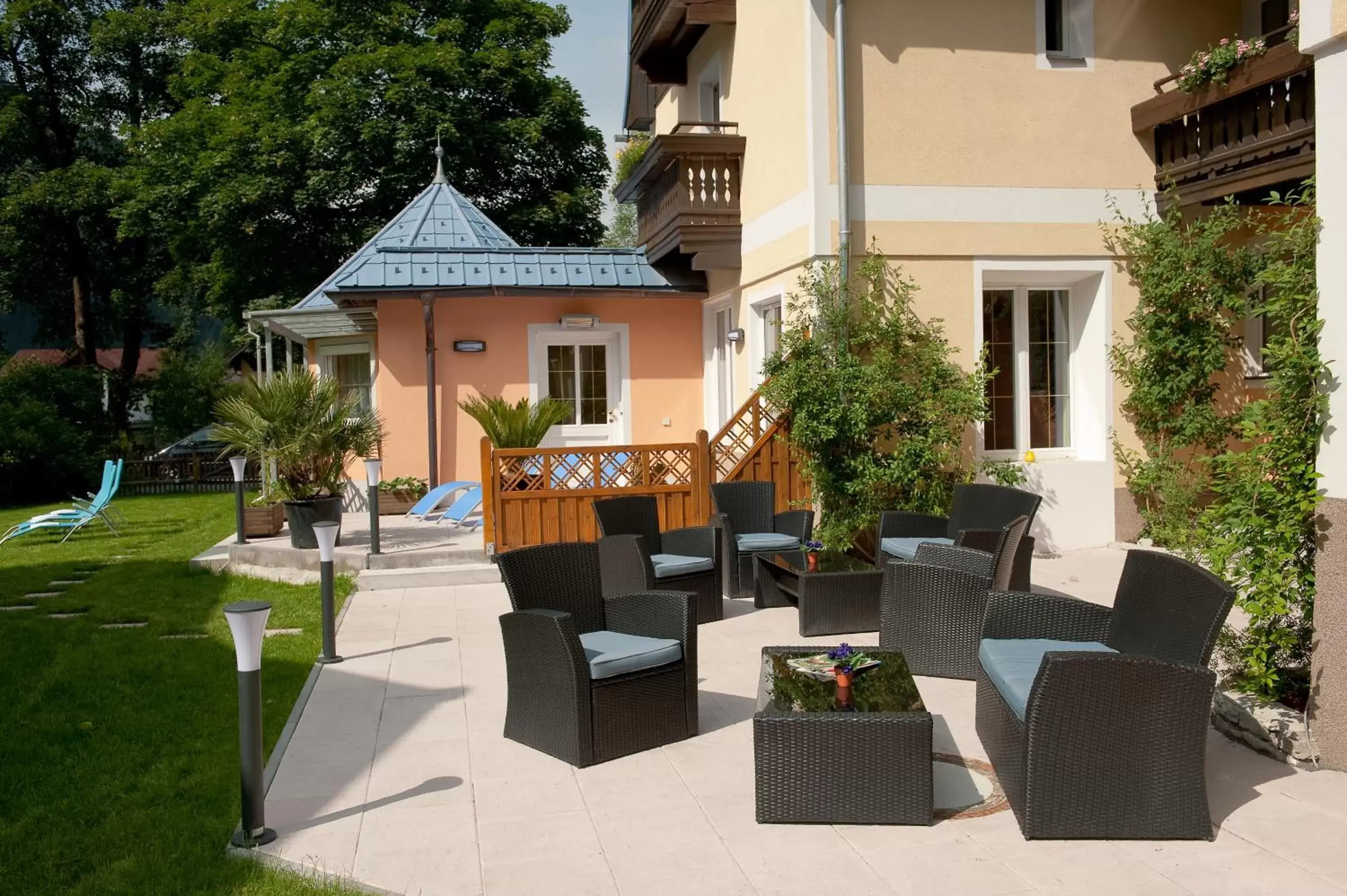 Balcony/Terrace in Residenz Gruber, Hotel & Appartments