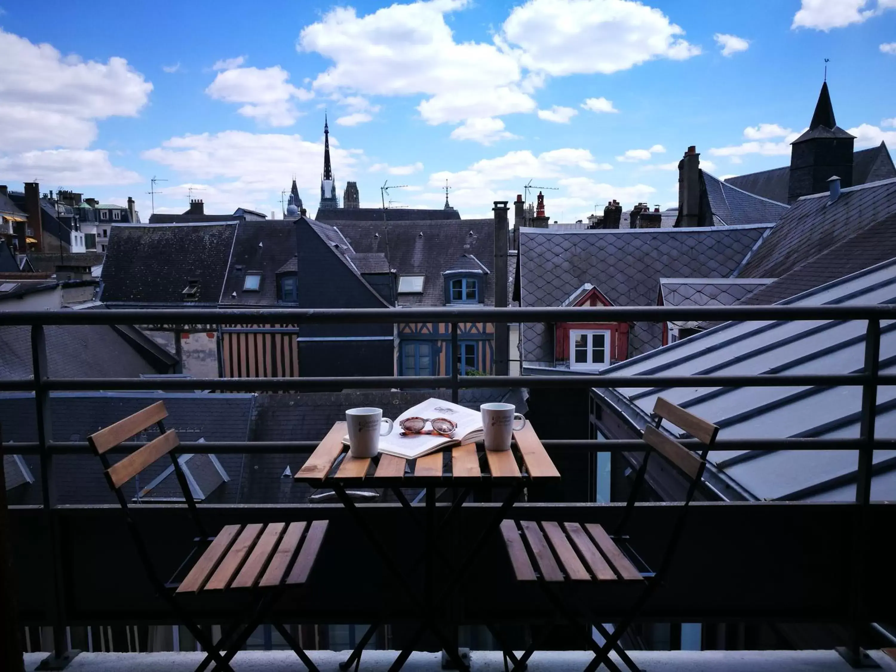 Balcony/Terrace in Hôtel Littéraire Gustave Flaubert, BW Signature Collection