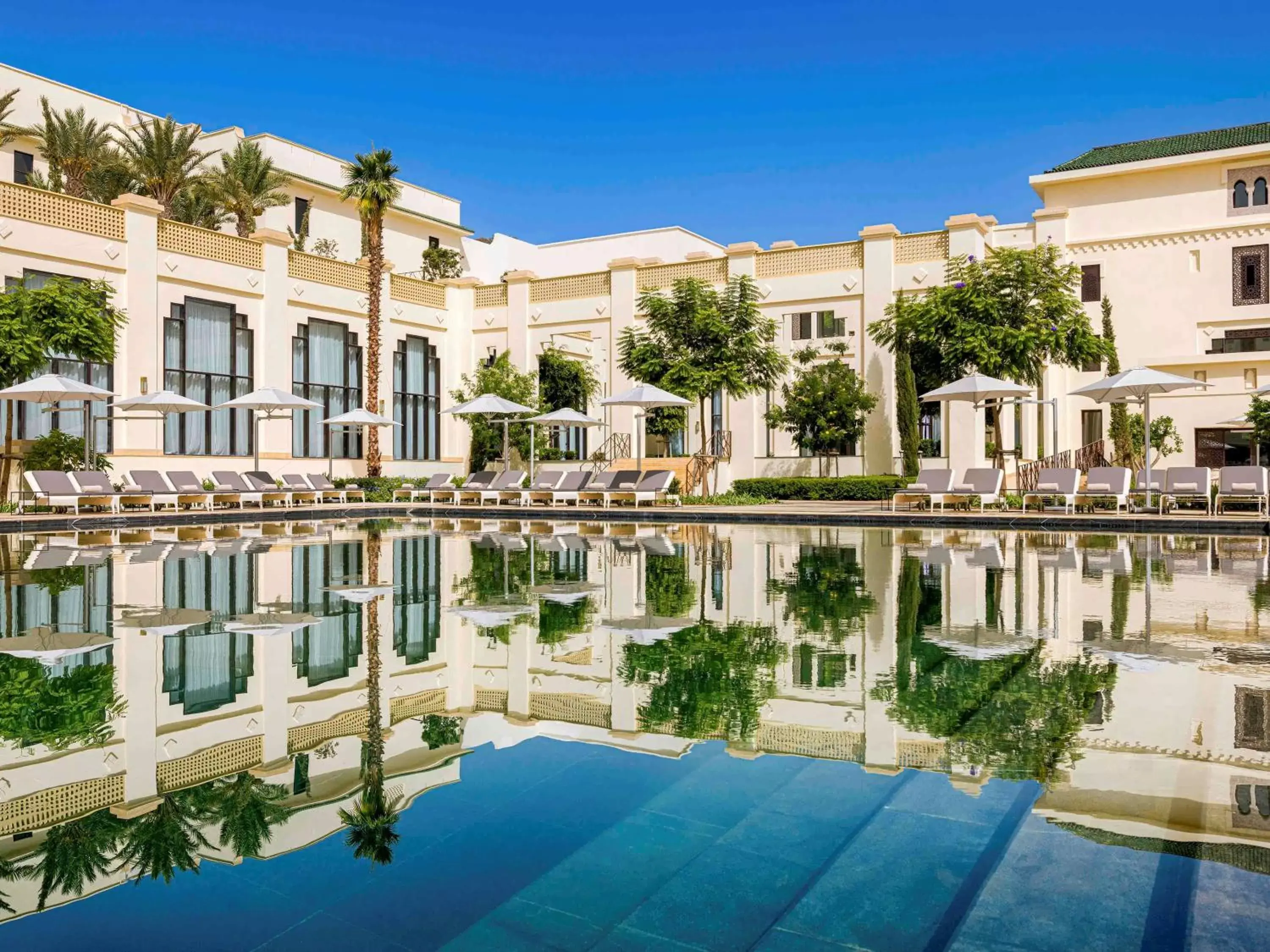 Property building, Swimming Pool in Fairmont Tazi Palace Tangier