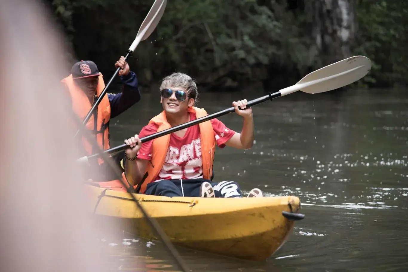 Canoeing in Villa Thalanena By The Beach