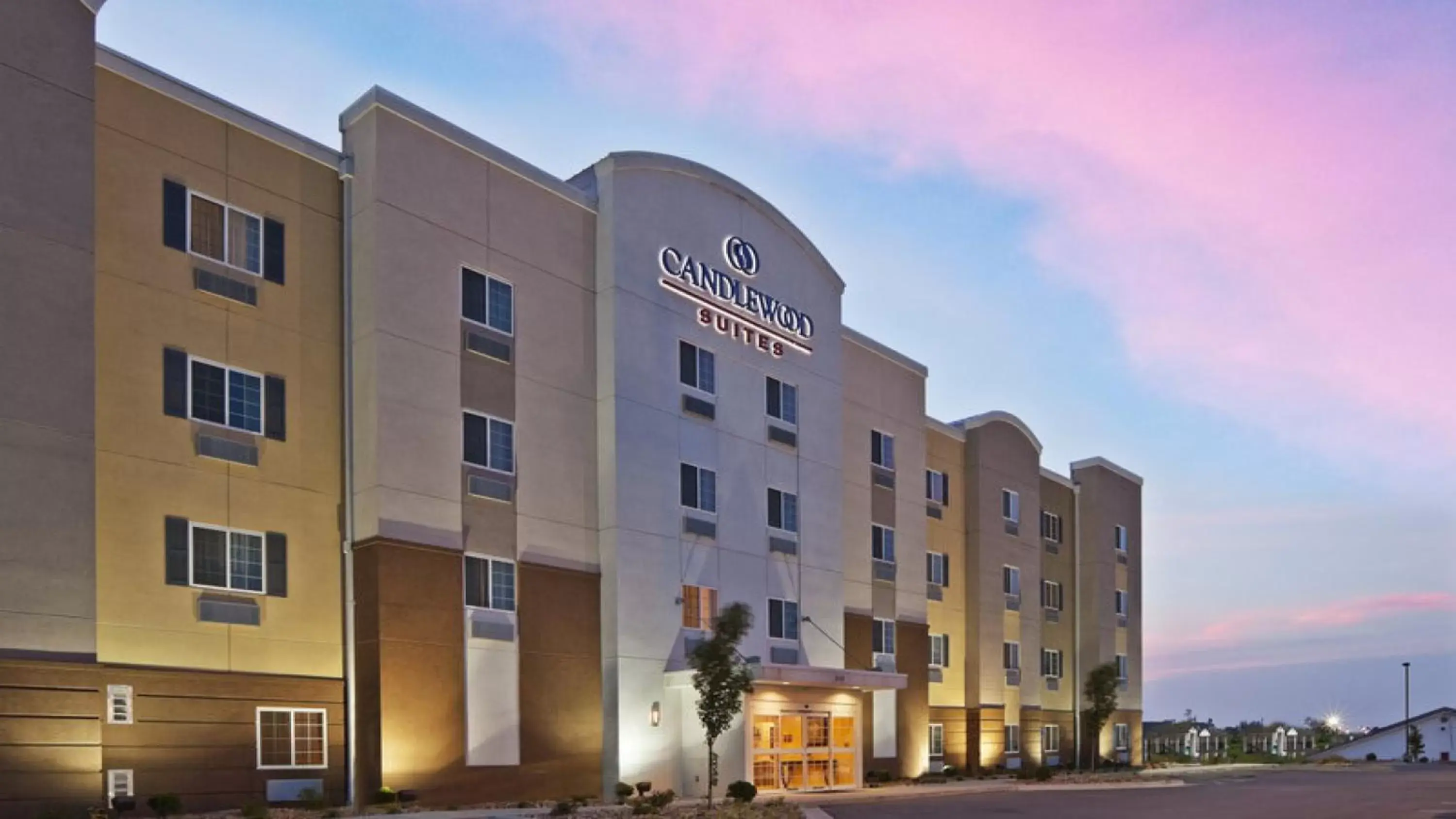 Property building in Candlewood Suites Midland, an IHG Hotel