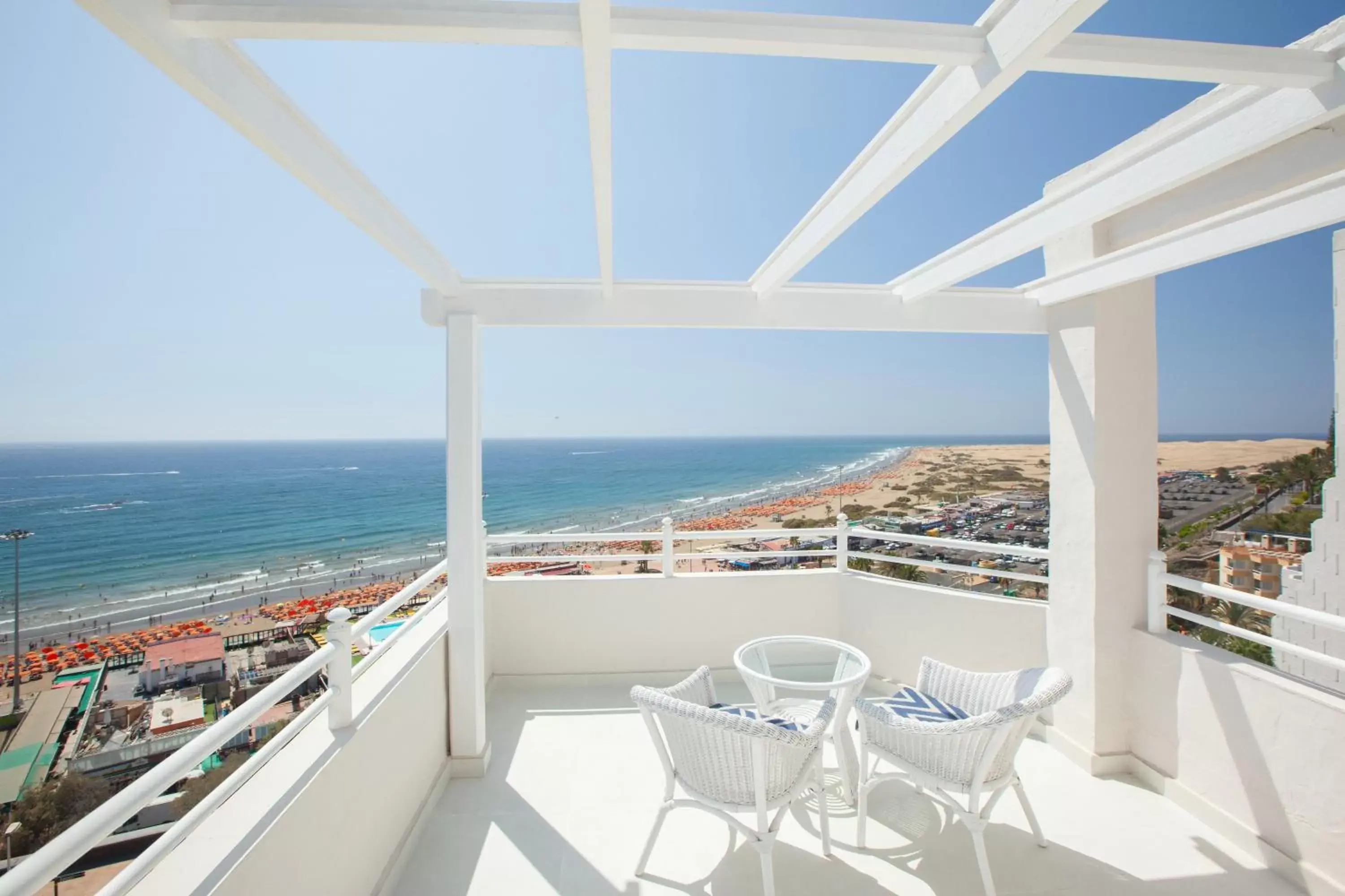 View (from property/room), Balcony/Terrace in Corallium Dunamar by Lopesan Hotels - Adults Only