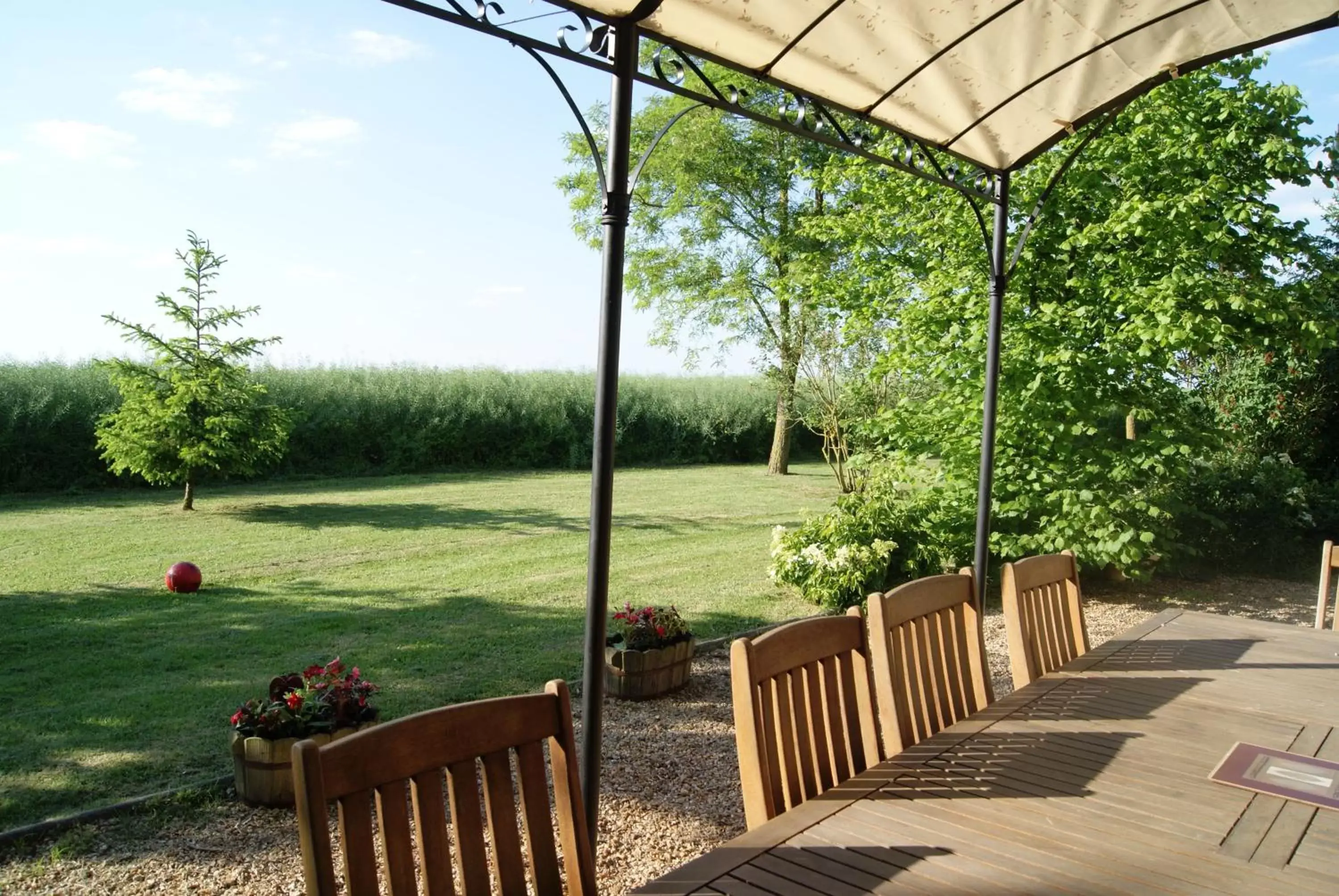 Garden in La Bihourderie