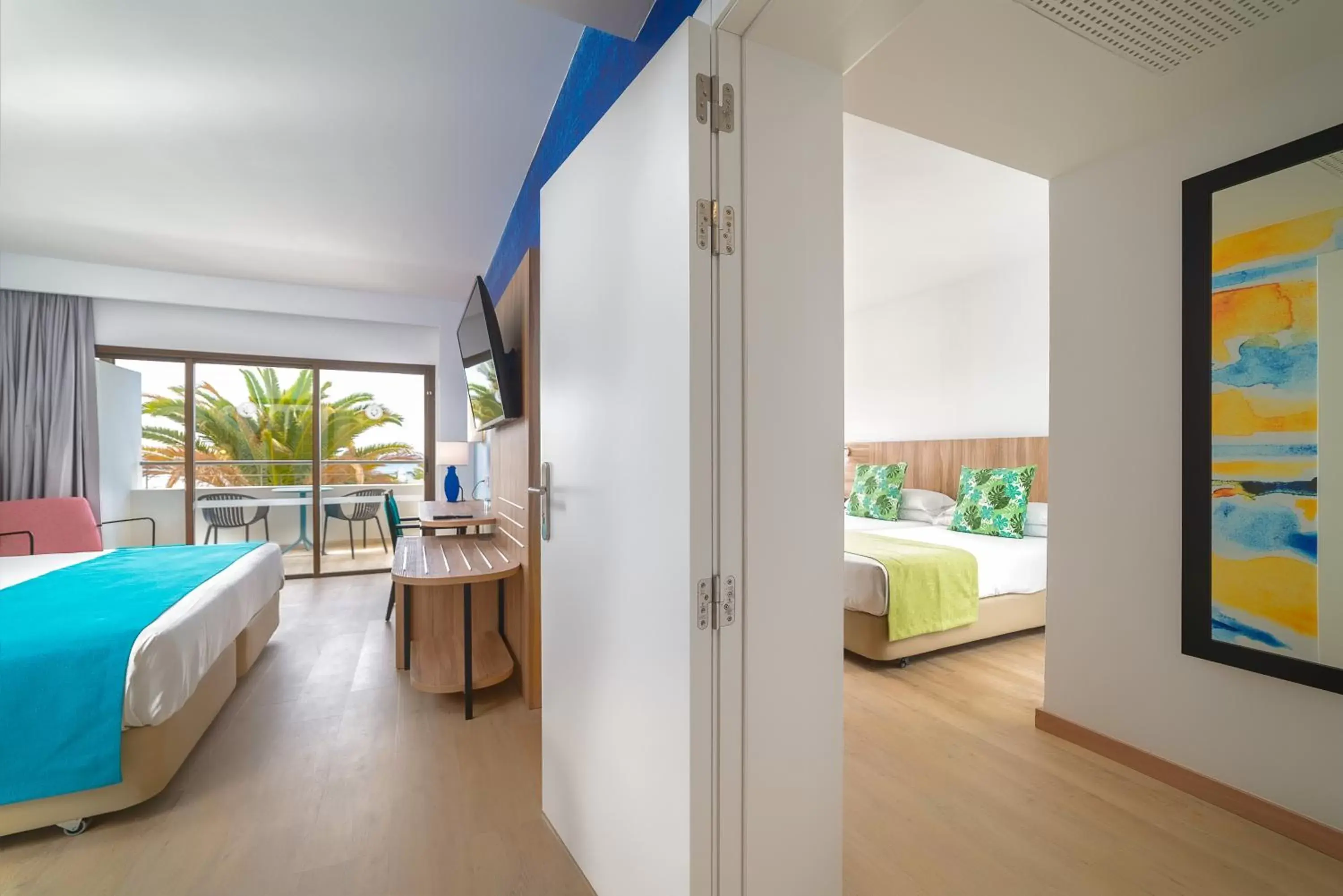 Bedroom, Pool View in Hotel Costa Calero Thalasso & Spa