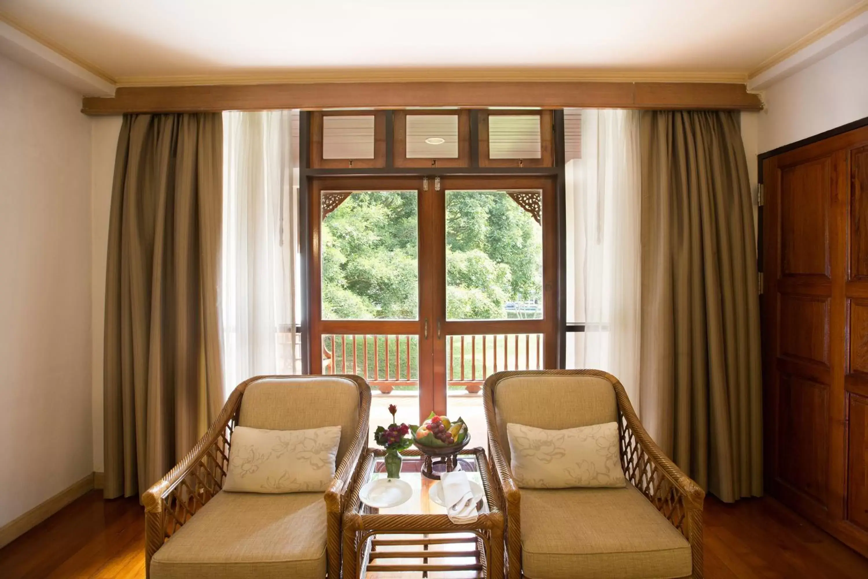 View (from property/room), Seating Area in The Imperial Mae Hong Son Resort