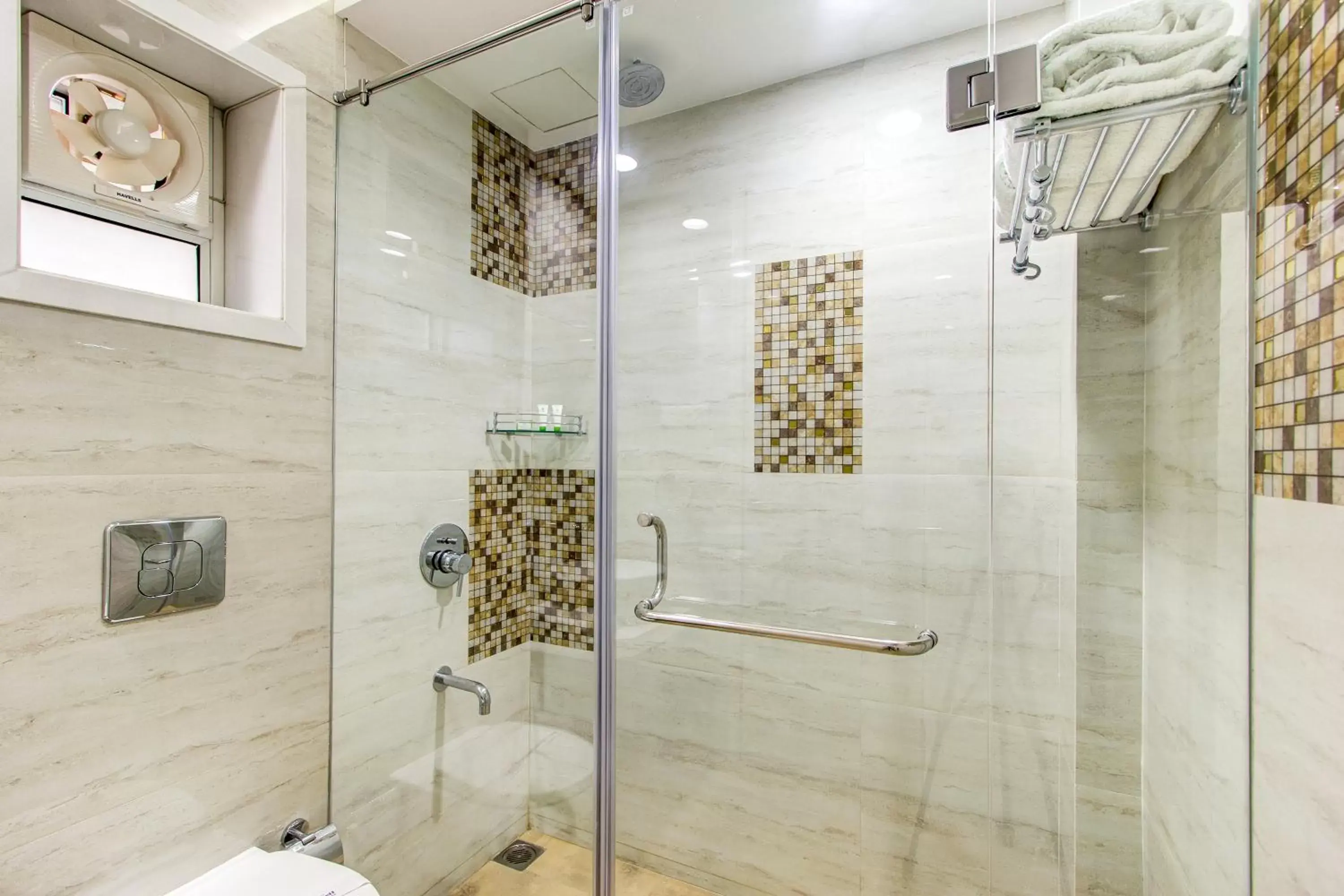 Bathroom in Treebo Trend Daksh Residency