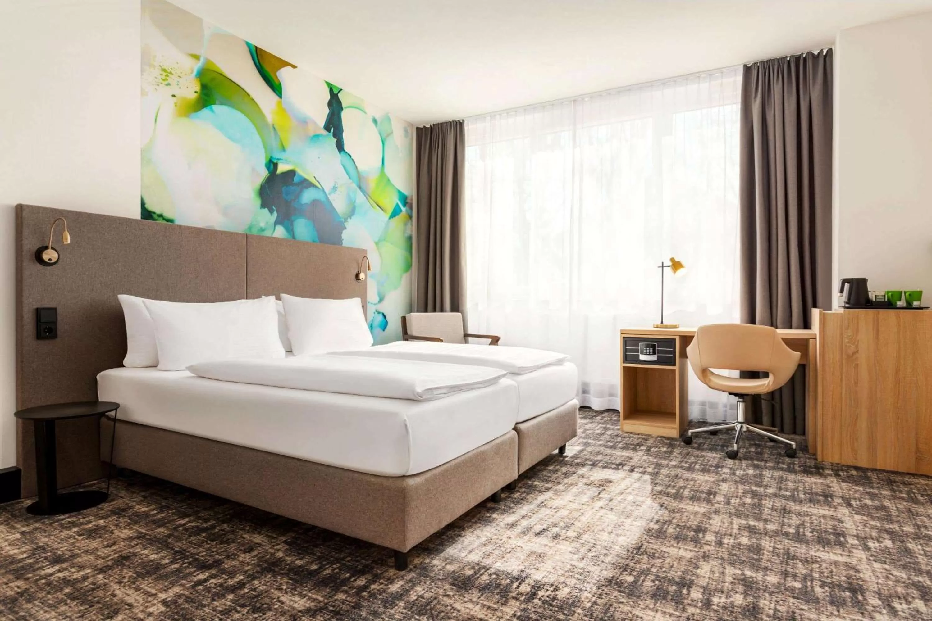 Standard Twin Room - Accessible/Non-Smoking in Wyndham Garden Munich Messe