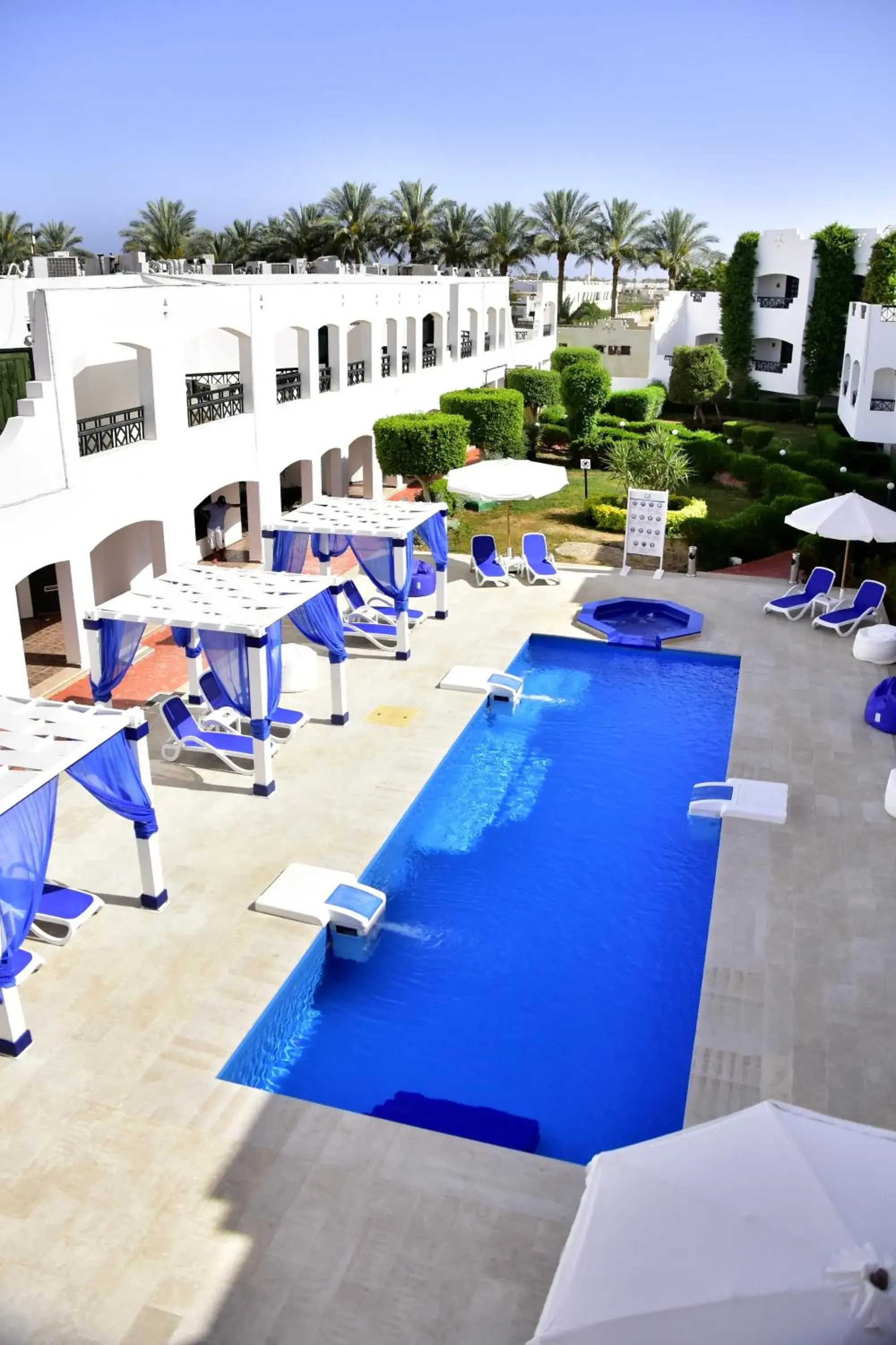 Swimming pool, Pool View in Verginia Sharm Resort & Aqua Park