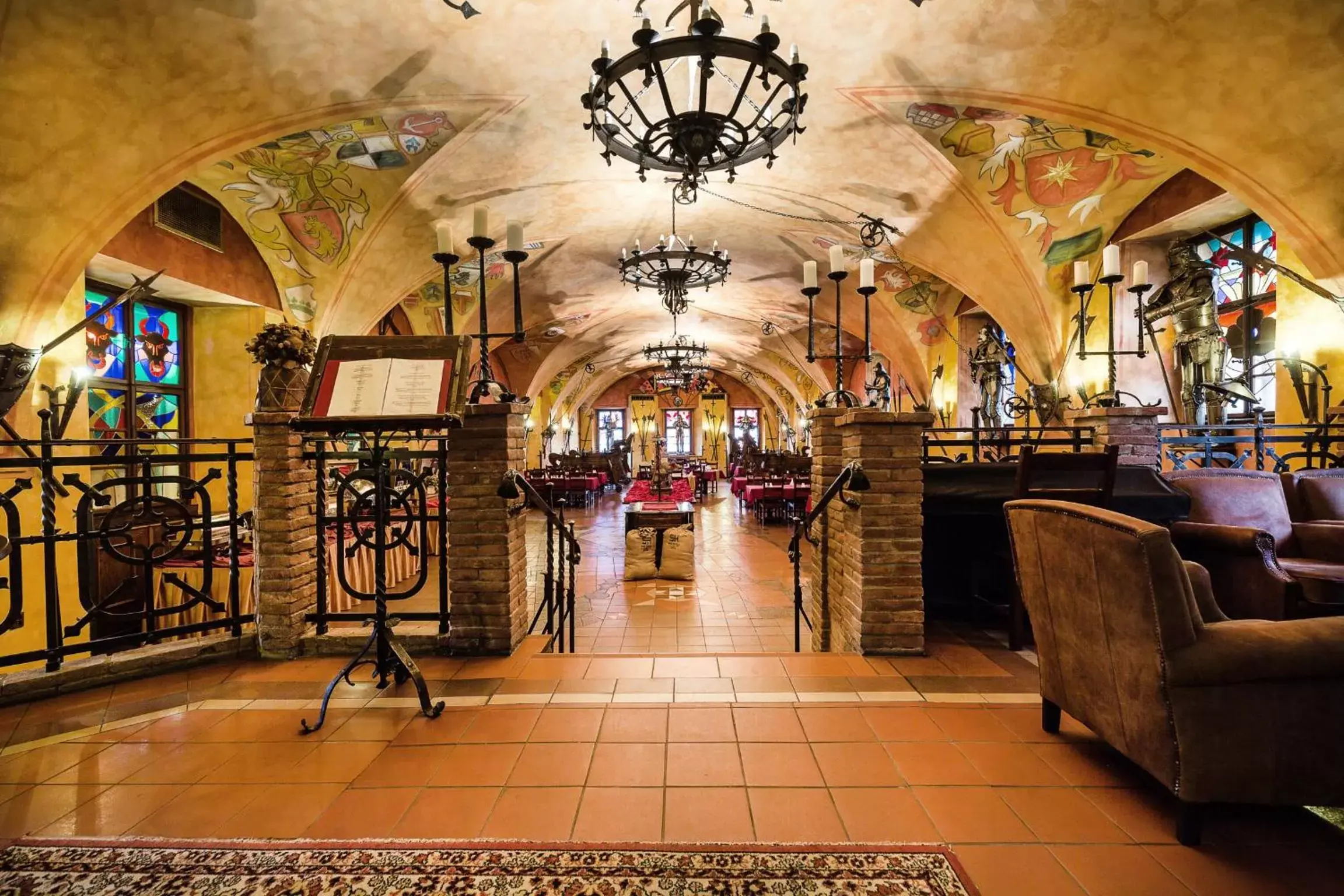 Restaurant/places to eat in Pytloun Old Armoury Hotel Prague, Stará Zbrojnice