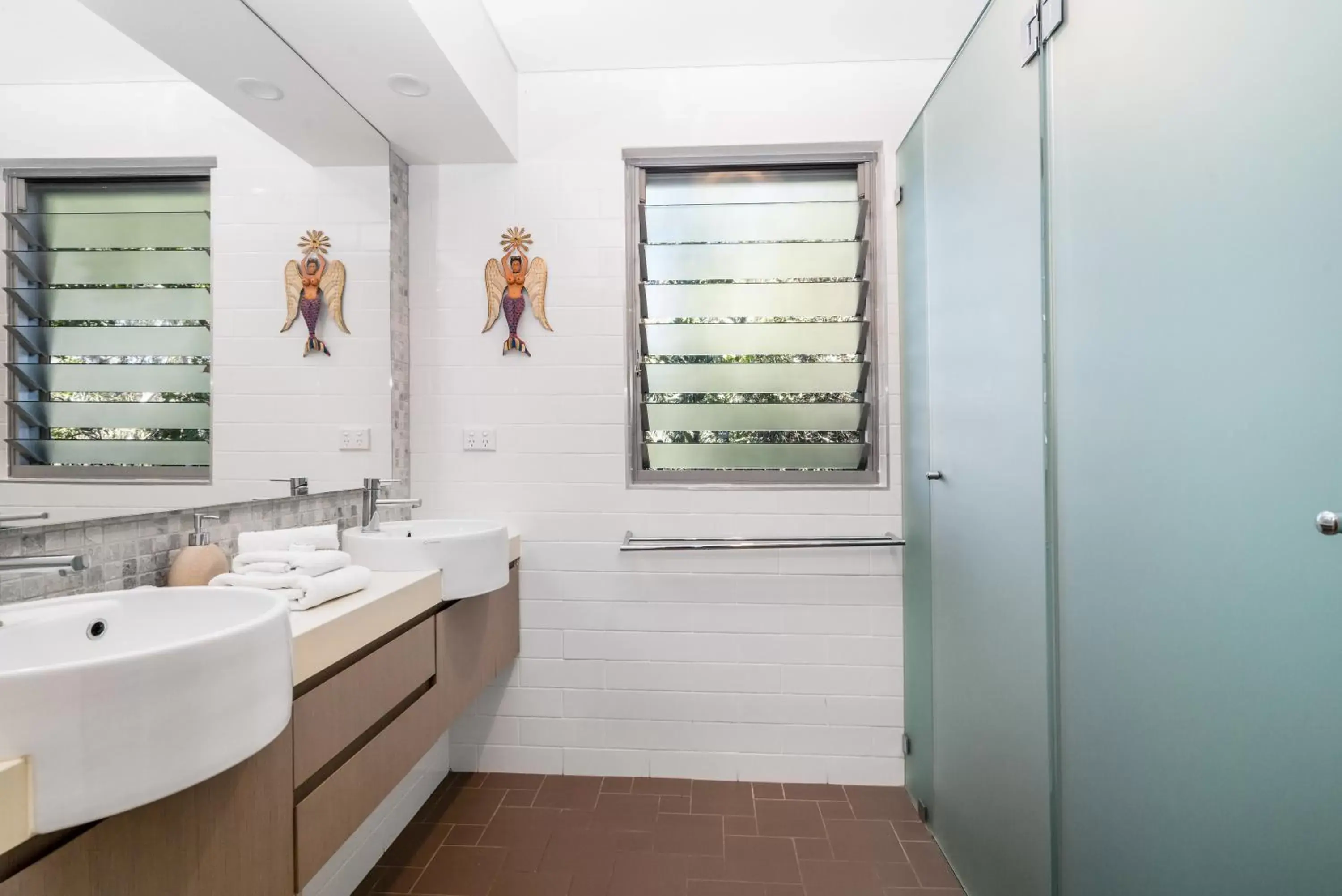 Bathroom in The Oasis Apartments and Treetop Houses