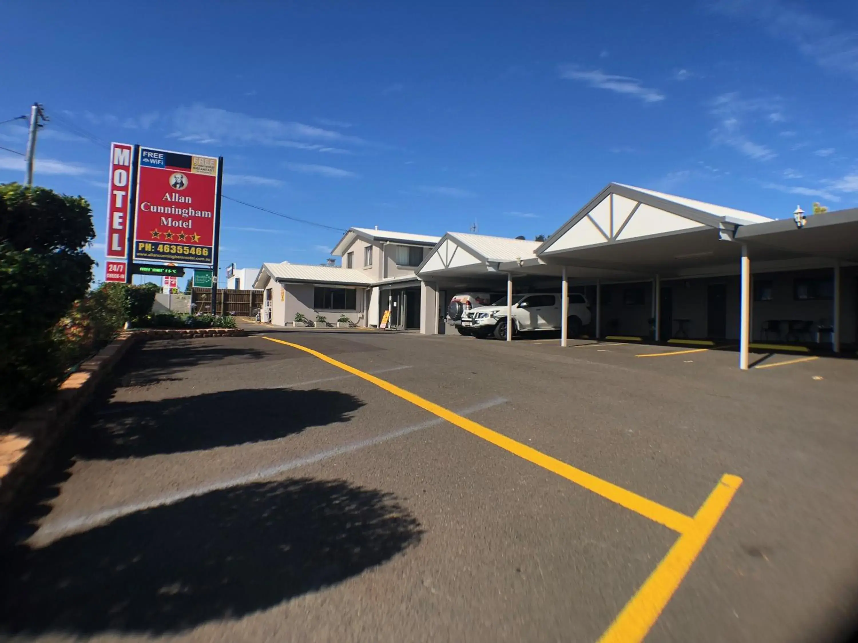 Property Building in Allan Cunningham Motel