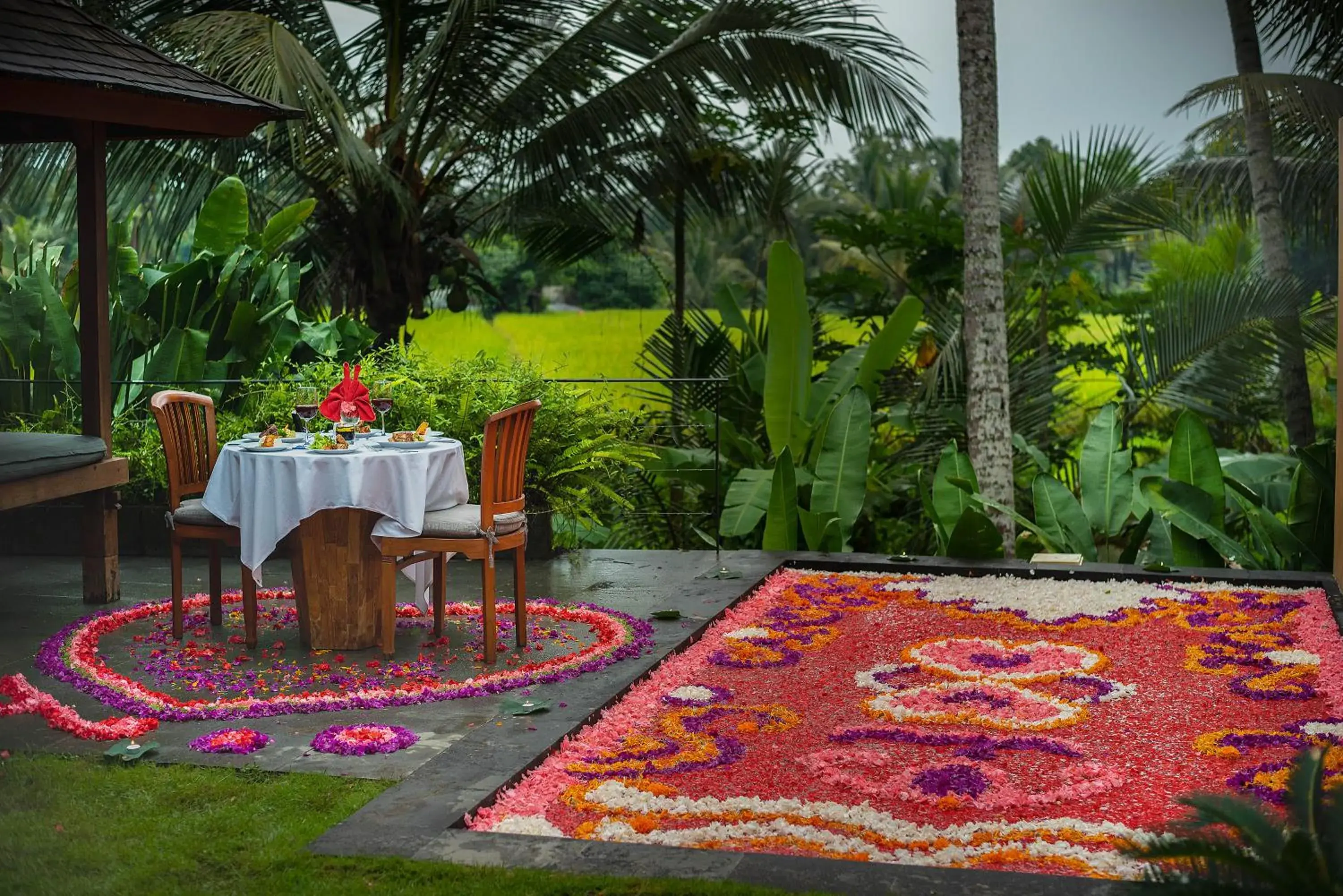 Swimming pool in Samkhya Villa Ubud