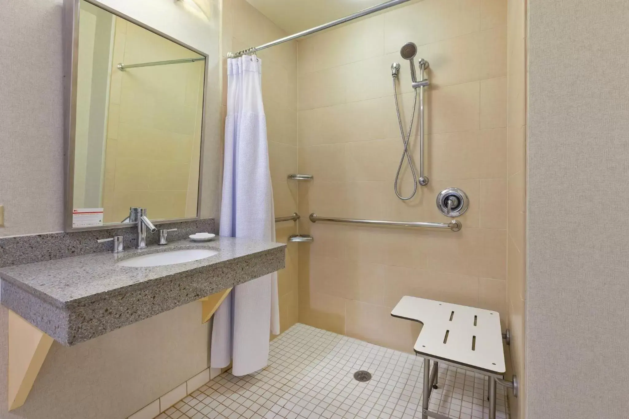 Bathroom in Crowne Plaza Columbus North - Worthington, an IHG Hotel