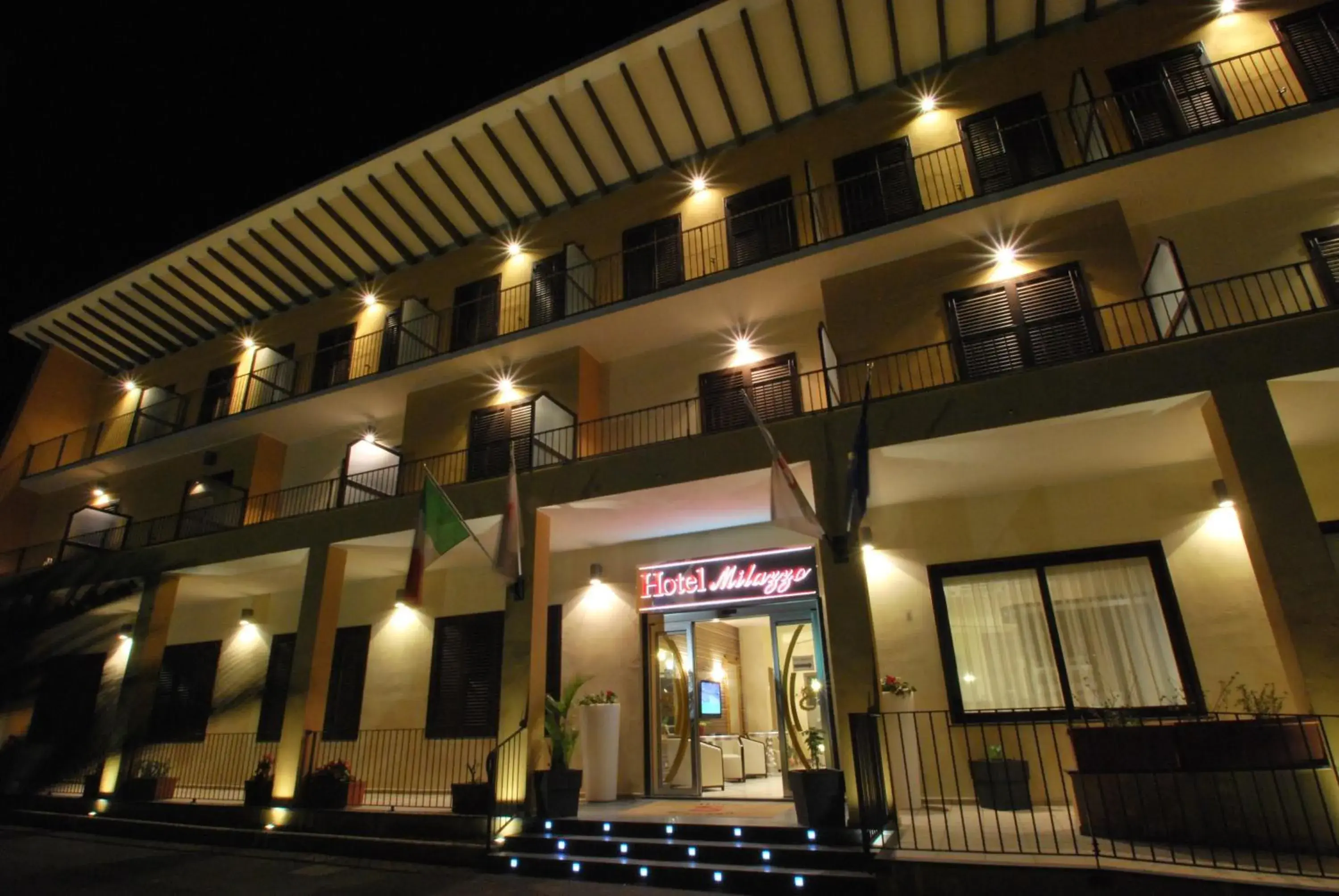 Facade/entrance, Property Building in Hotel Milazzo
