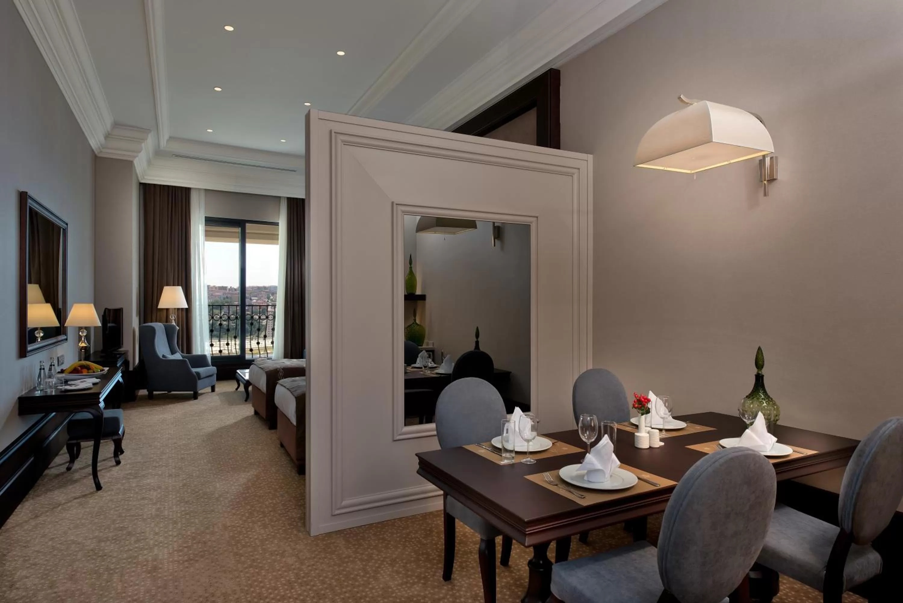 Living room in Vialand Palace Hotel