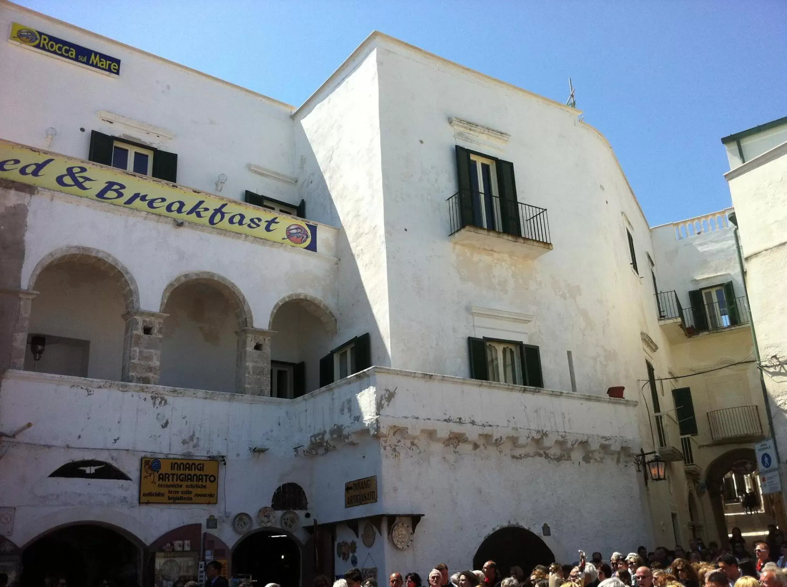 Property Building in Rocca Sul Mare Hotel