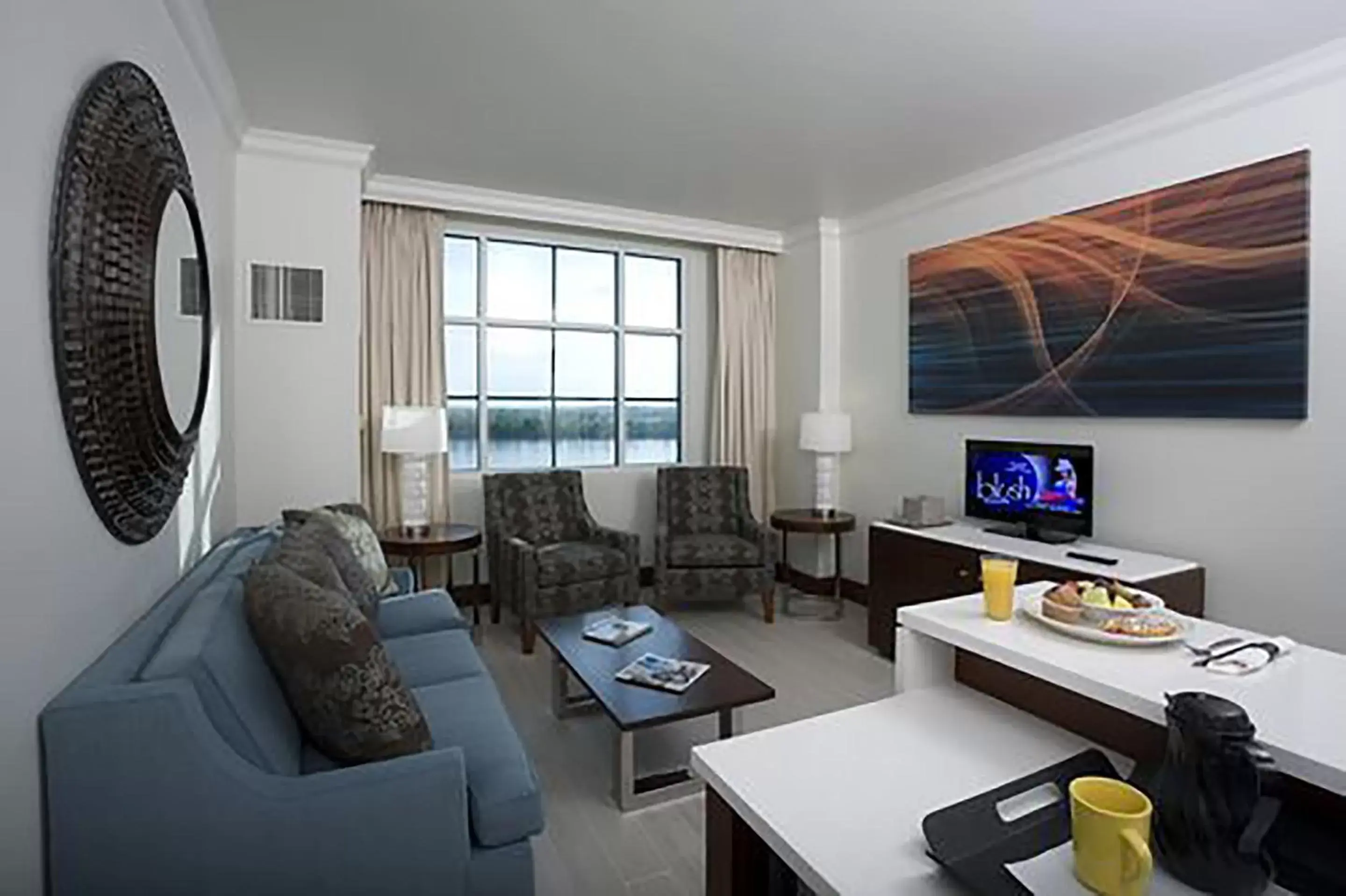 Living room in Bally's Evansville Casino & Hotel Living room in Bally's Evansville Casino & Hotel