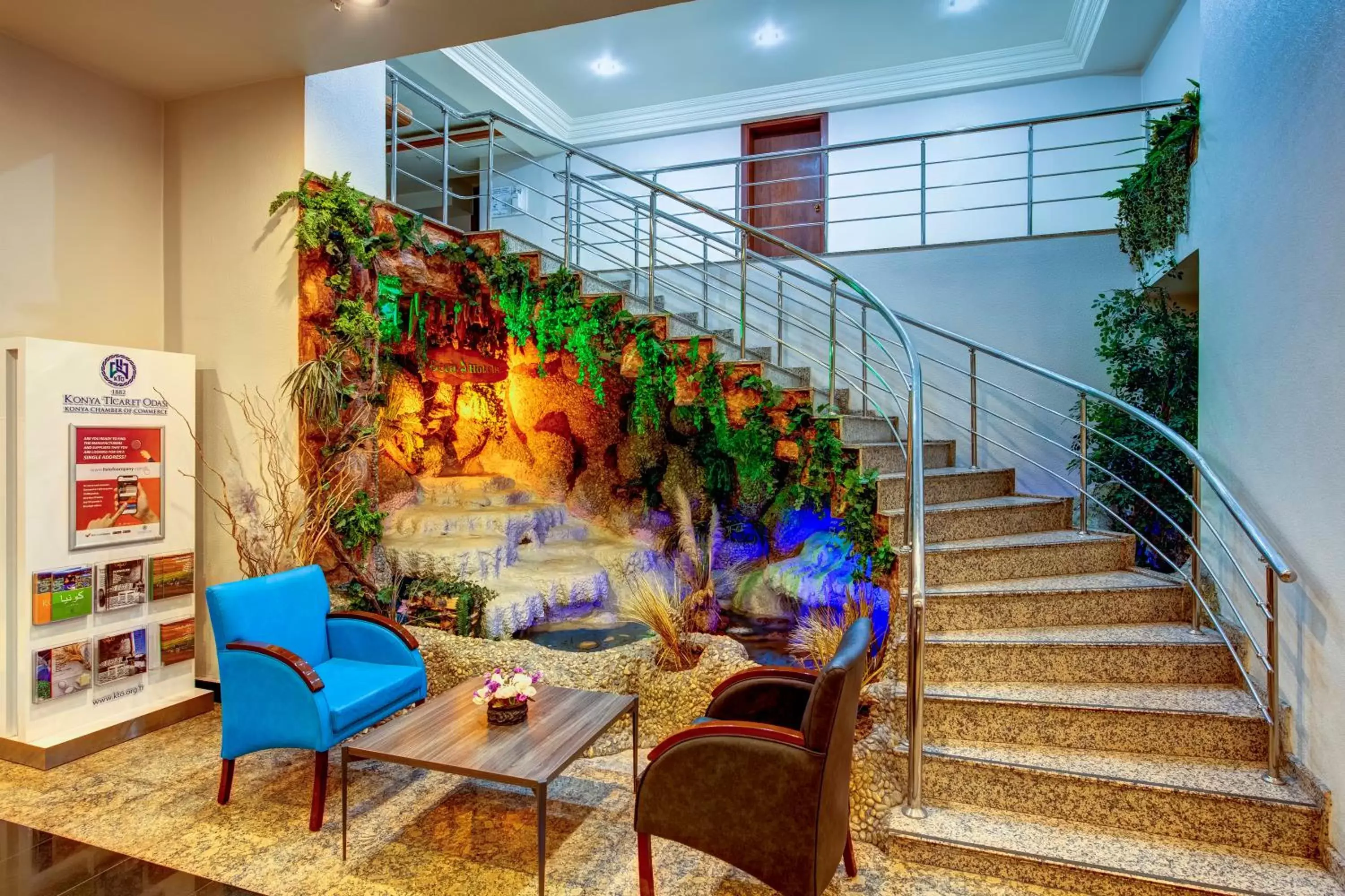 Lobby or reception in Bera Konya Hotel