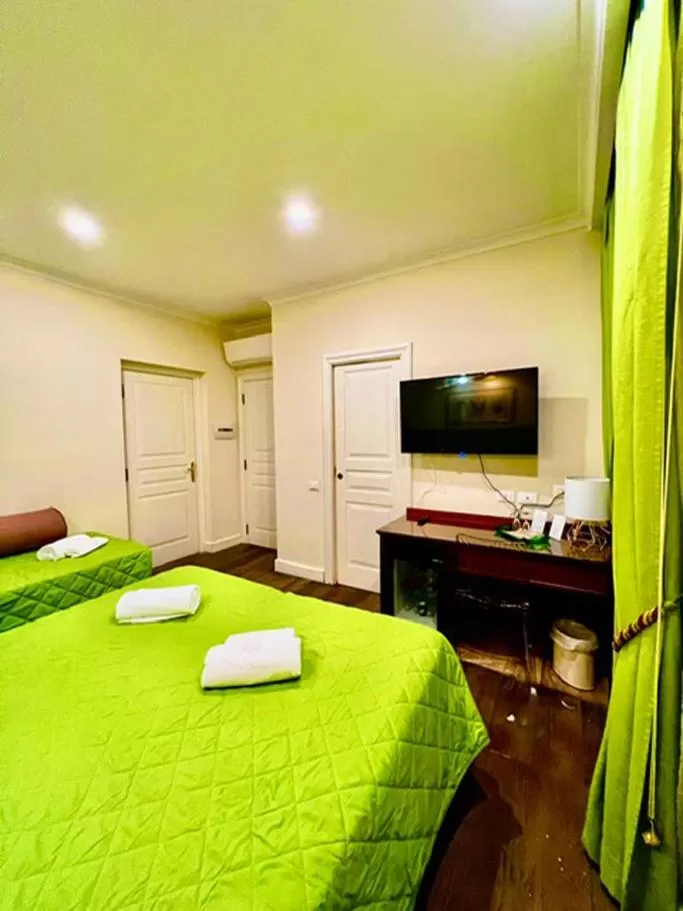 TV/Entertainment Center in Quirinale luxury suite Roma