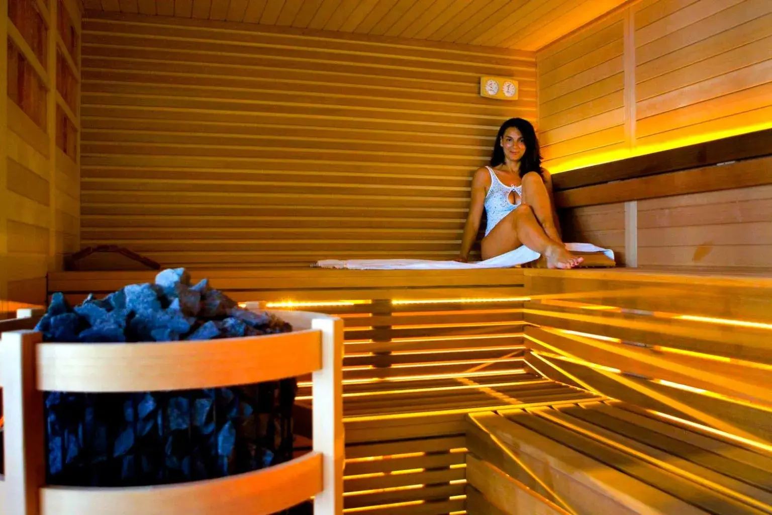 Sauna in Bellavista Terme Resort & Spa