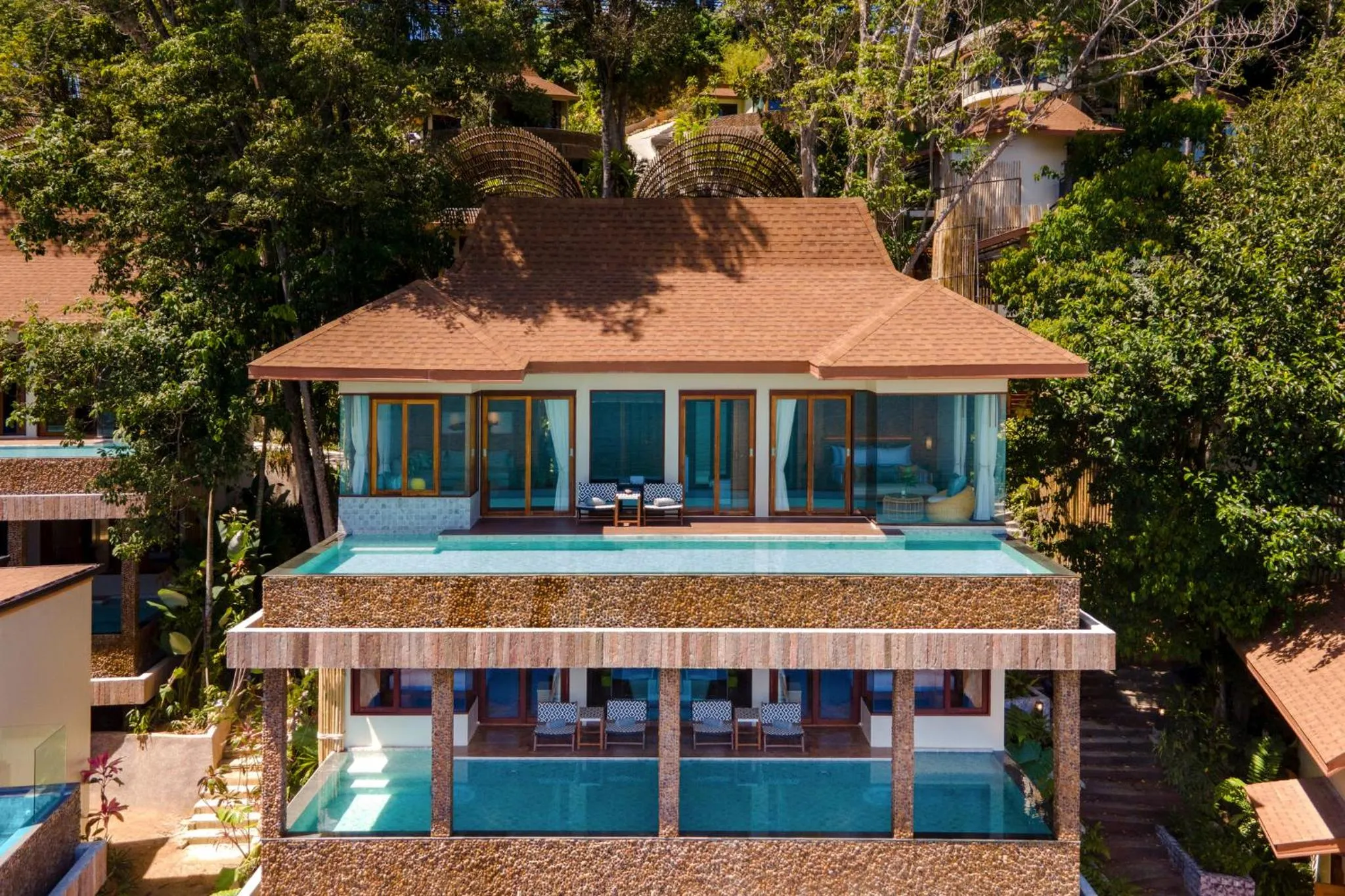 Property building in SINAE Phuket Luxury Hotel