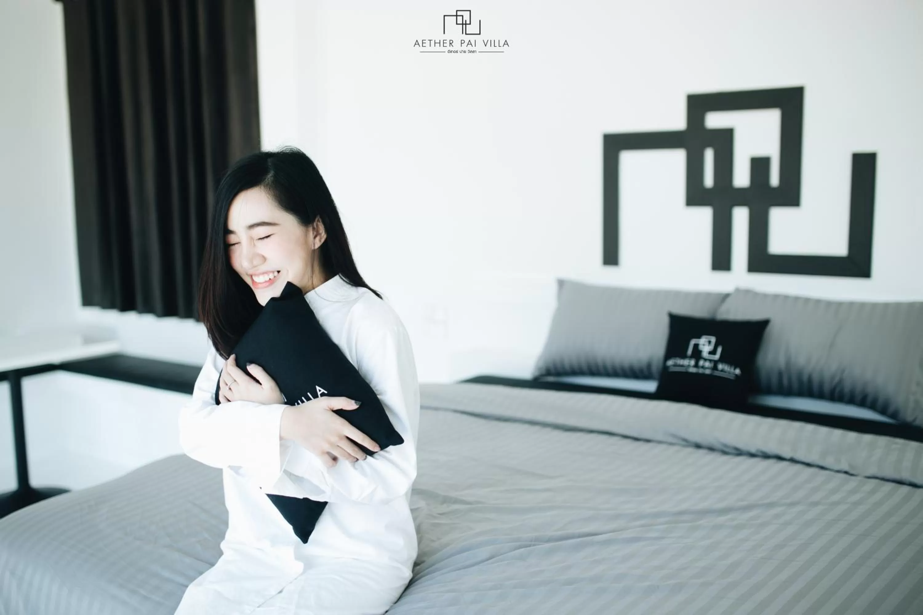 Bed in Aether Pai Villa