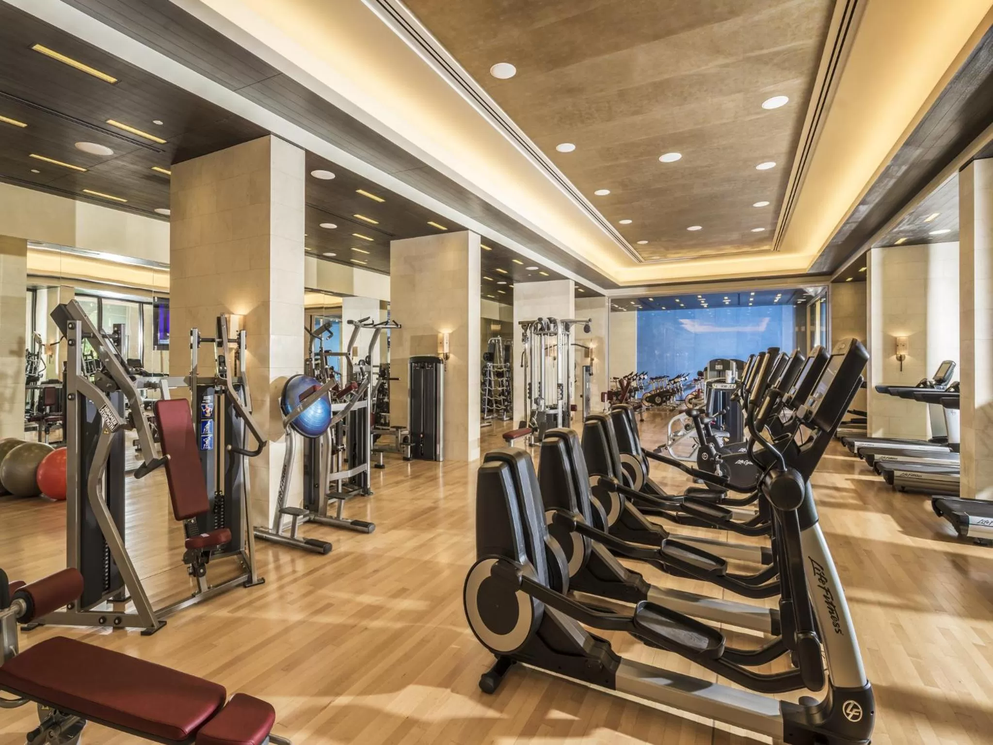 Fitness centre/facilities in Four Seasons Resort Dubai at Jumeirah Beach