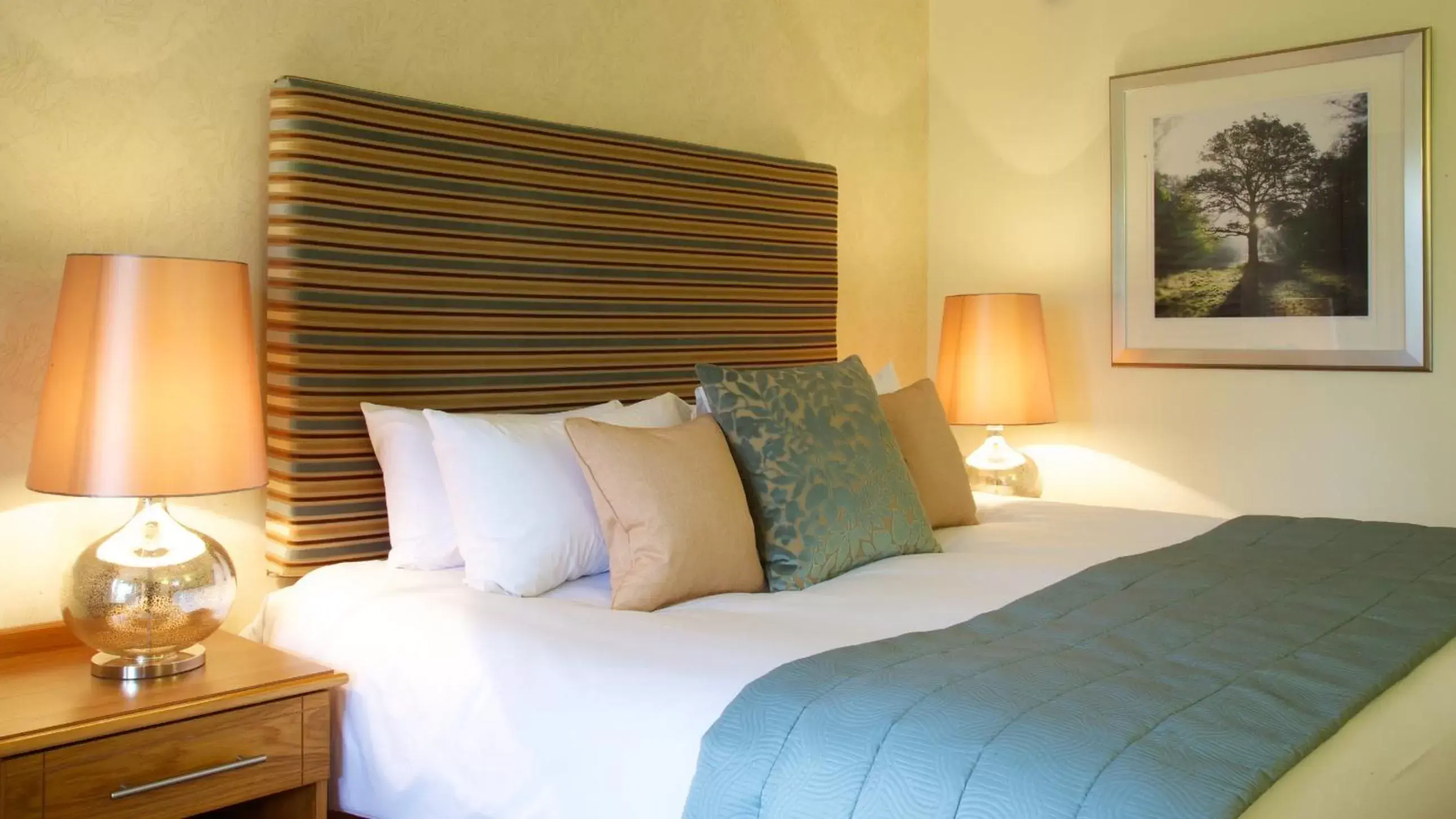 Bed in Marwell Hotel - A Bespoke Hotel