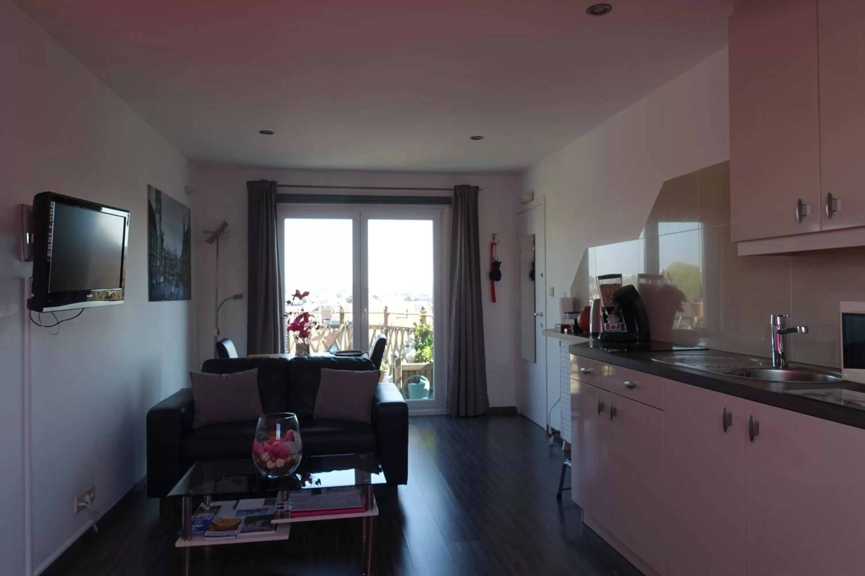 Kitchen or kitchenette in B&B Basilique