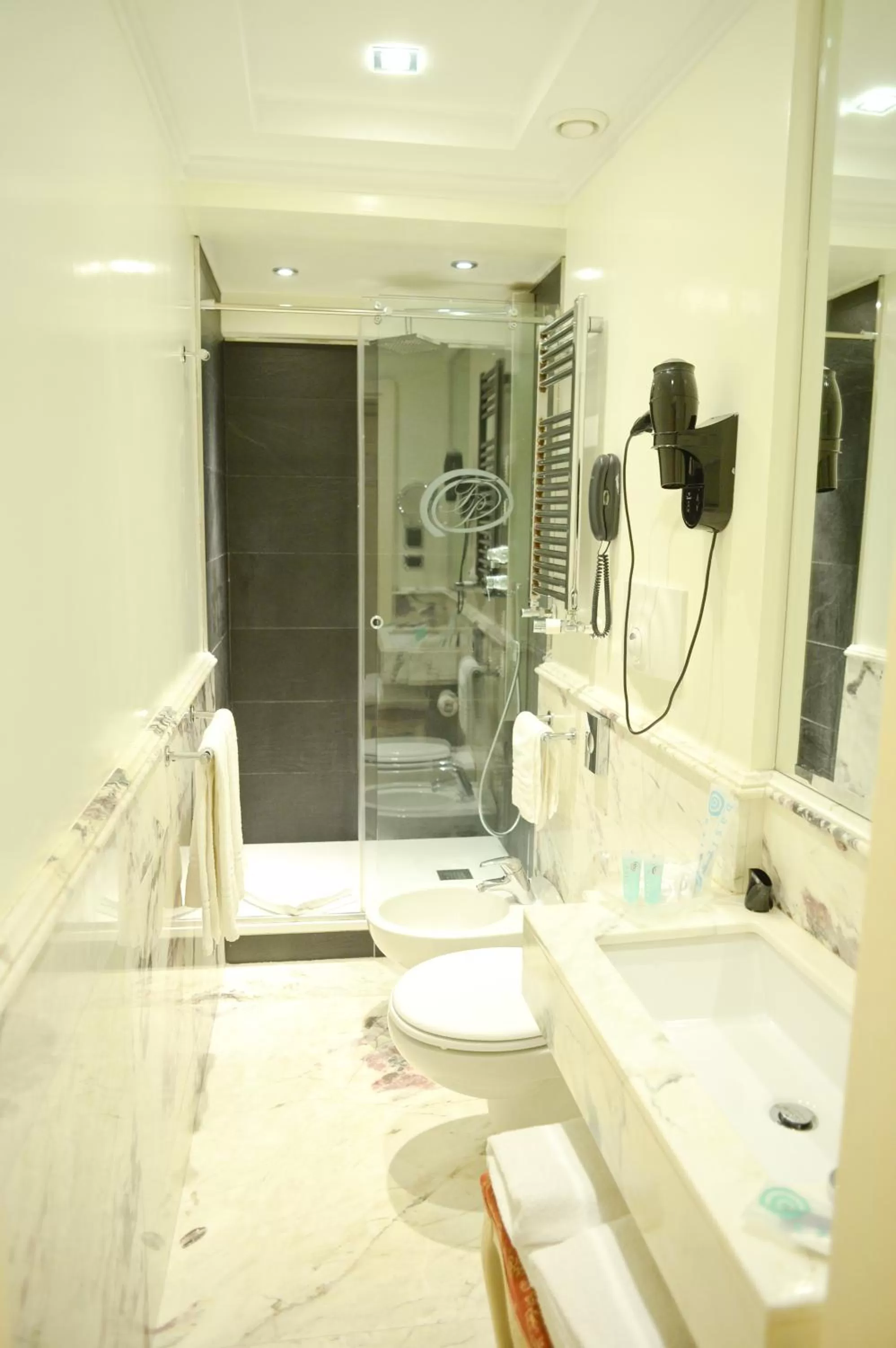 Bathroom in Trilussa Palace Hotel Congress & Spa