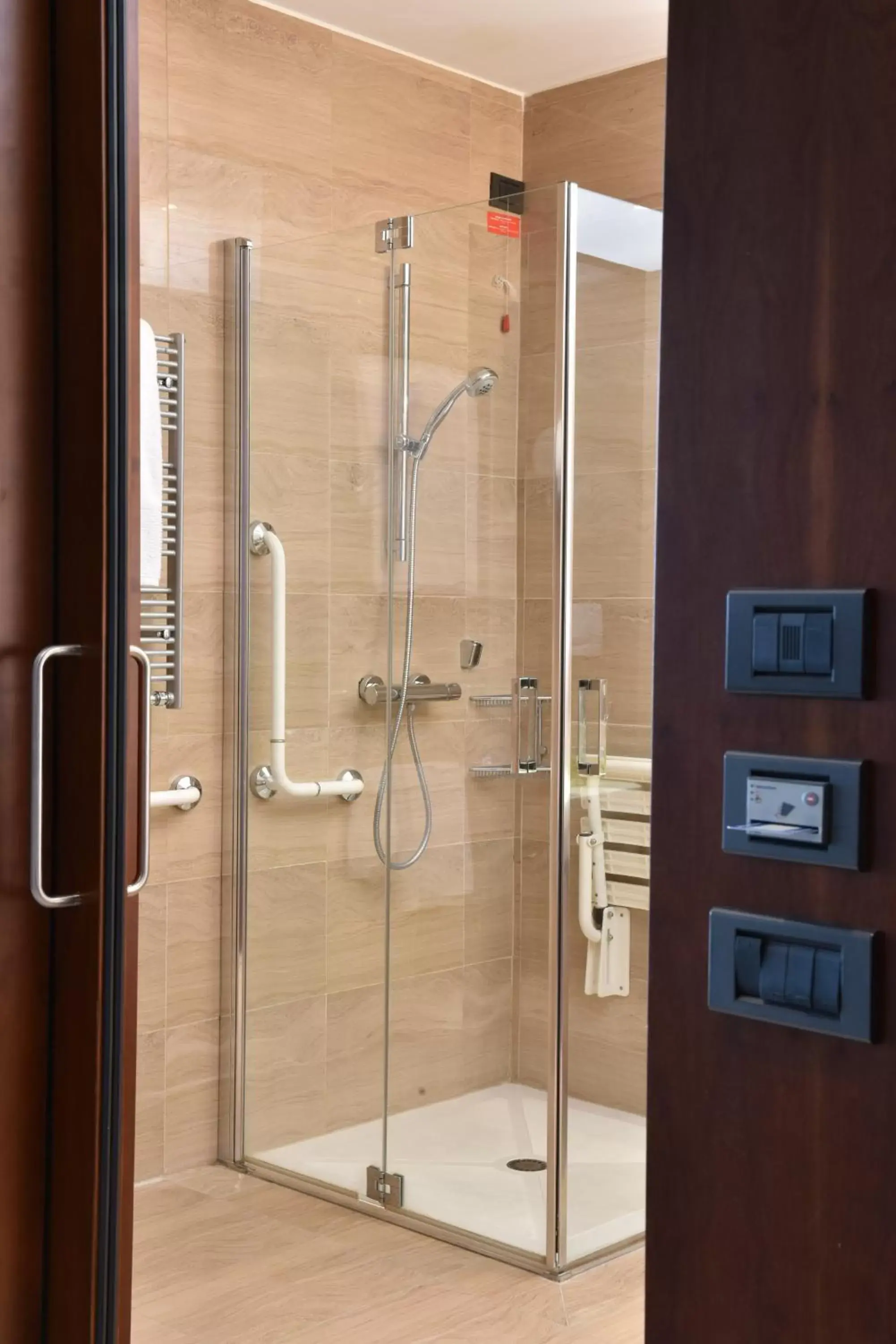 Shower, Bathroom in DoubleTree by Hilton Turin Lingotto