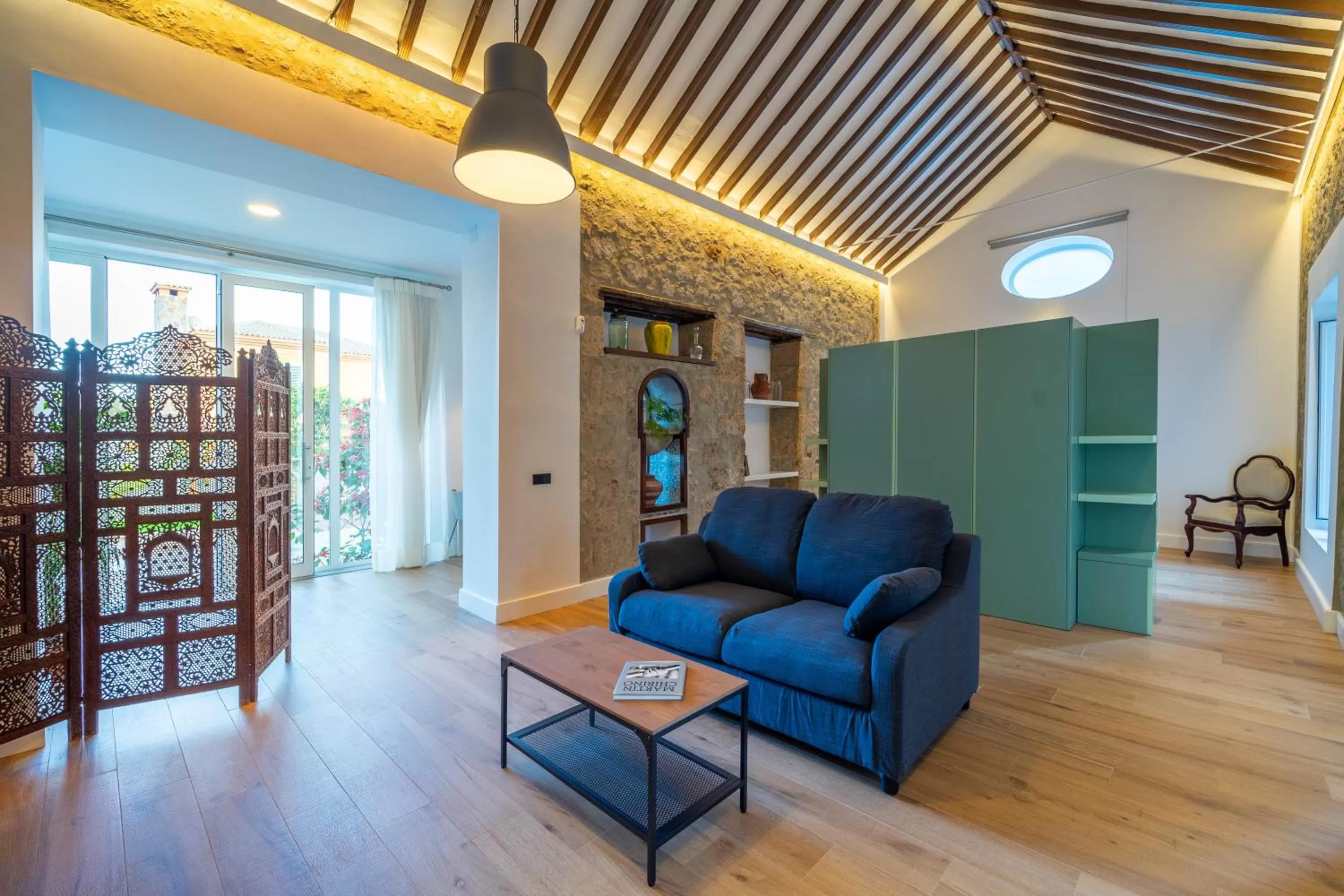 Living room in Albor Suites