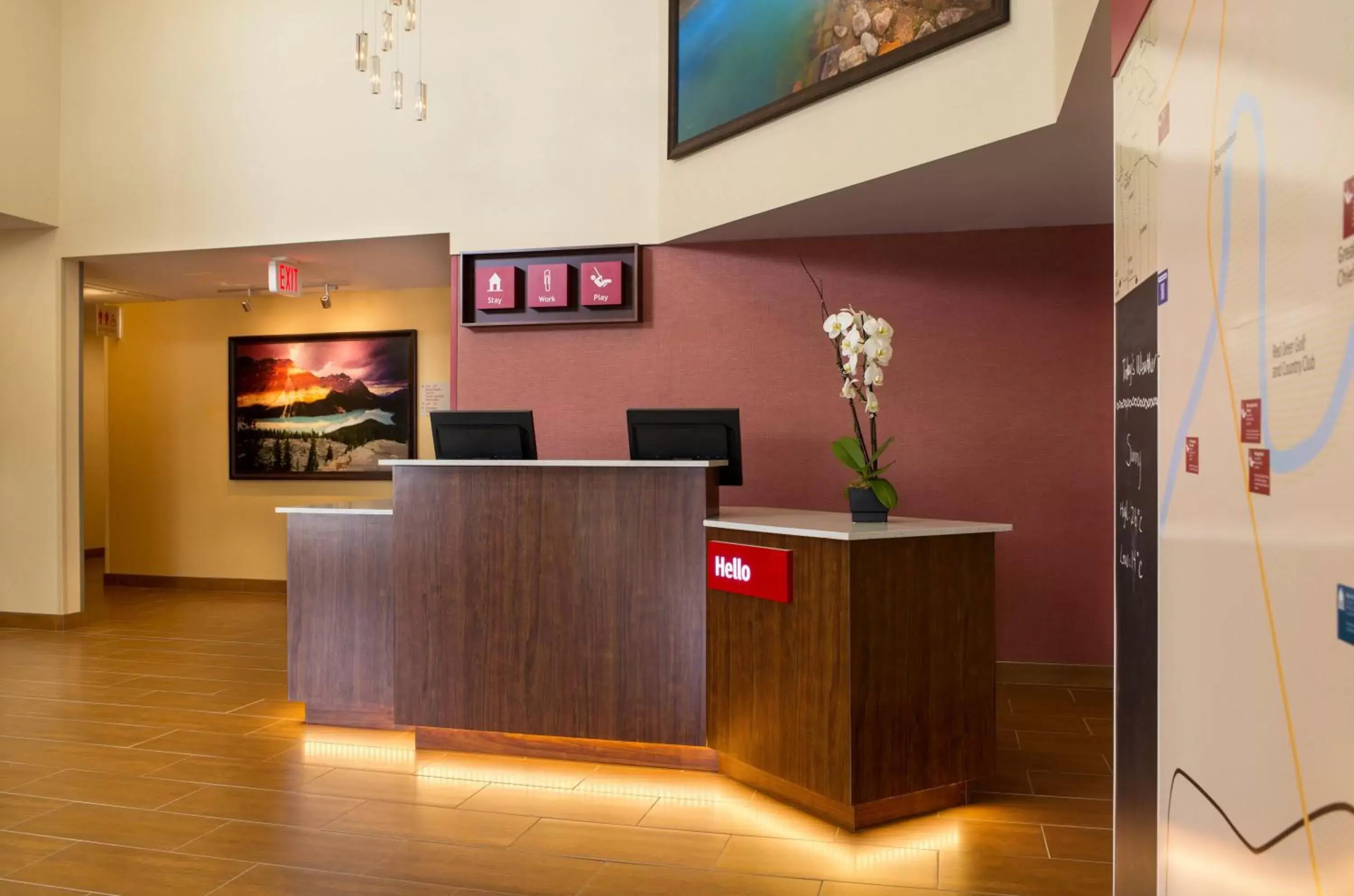Lobby or reception, Lobby/Reception in TownePlace Suites by Marriott Red Deer
